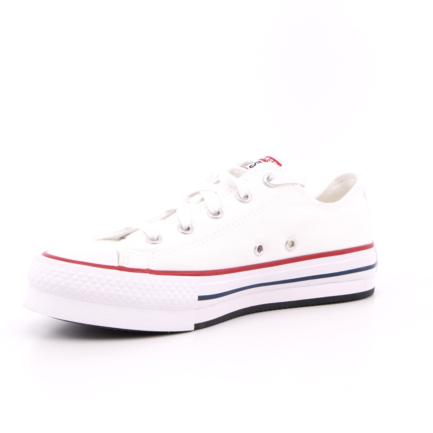 Scarpa Allacciata Converse Bambina Bianco Scarpa Allacciata Converse Bambina Bianco Scarpe 445 - 272858C