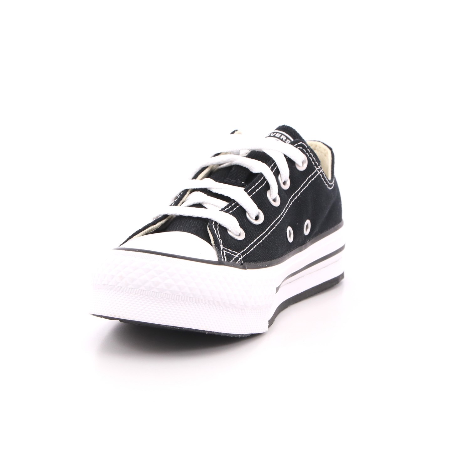 Scarpa Allacciata Converse Bambina Nero Scarpa Allacciata Converse Bambina Nero Scarpe 448 - 372861C