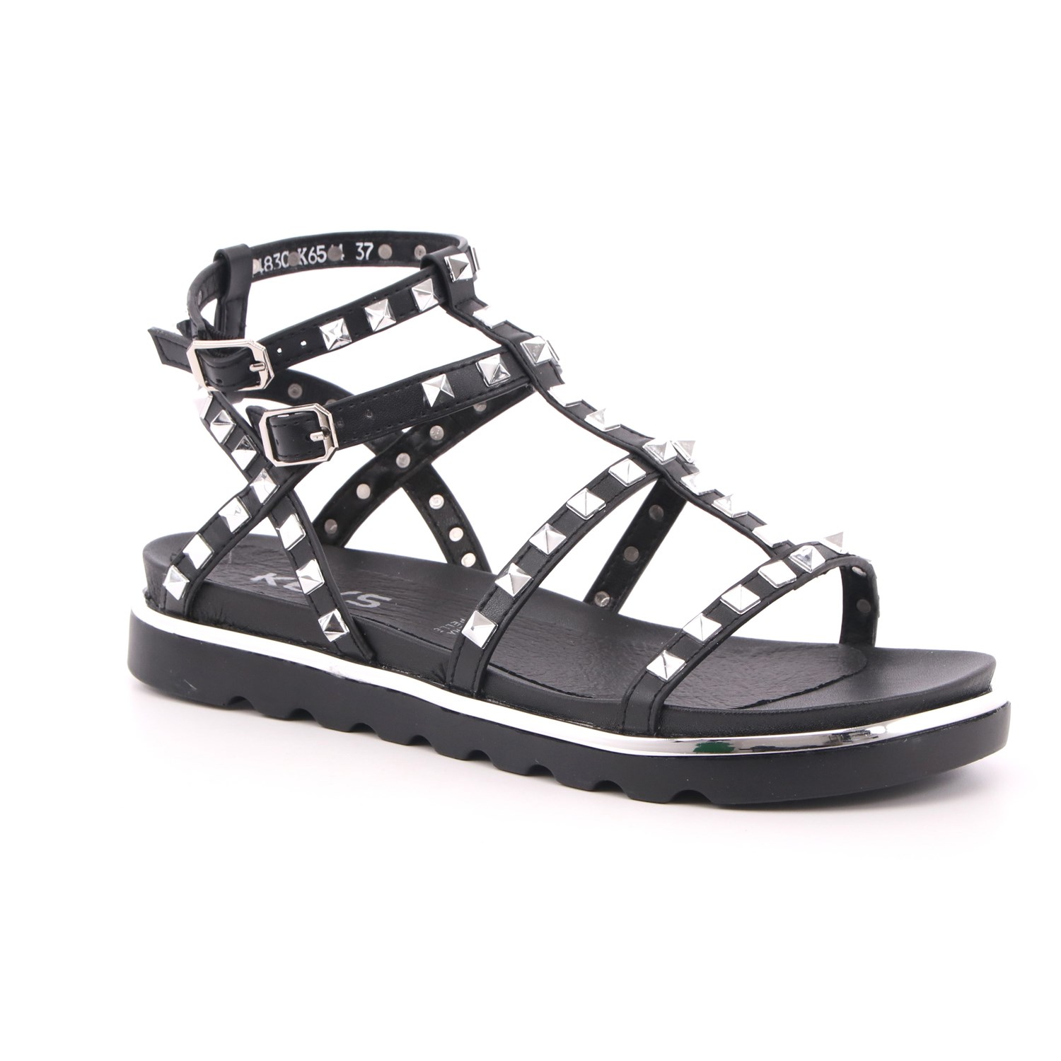 Sandalo Keys Donna Nero Sandalo Keys Donna Nero Scarpe 92 - K-6483A
