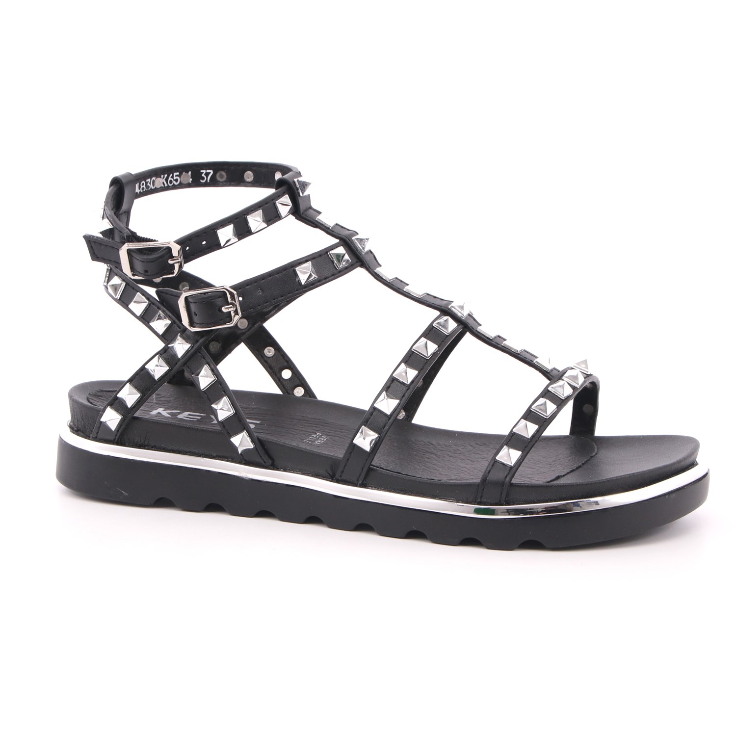 Sandalo Keys Donna Nero Sandalo Keys Donna Nero Scarpe 92 - K-6483A