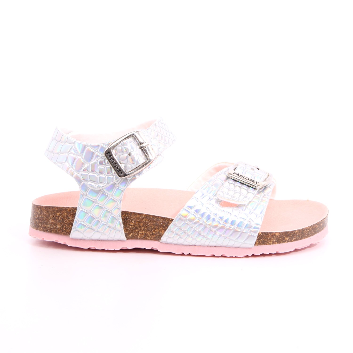 Sandalo Pablosky Bambina Argento Sandalo Pablosky Bambina Argento Scarpe 344 - 406050