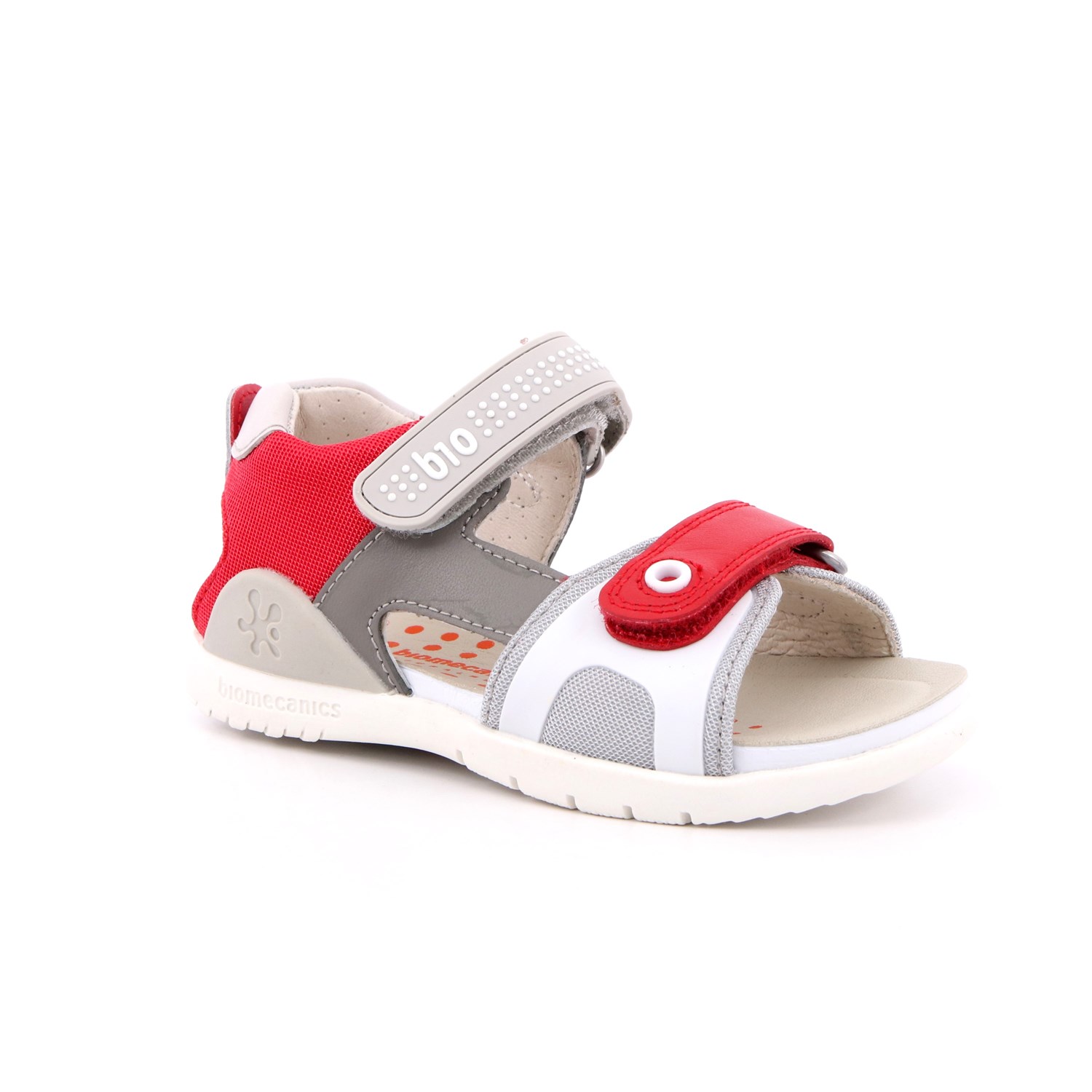 Sandalo Biomecanics Bambino Grigio/rosso Sandalo Biomecanics Bambino Grigio/rosso Scarpe 126 - 212189-B