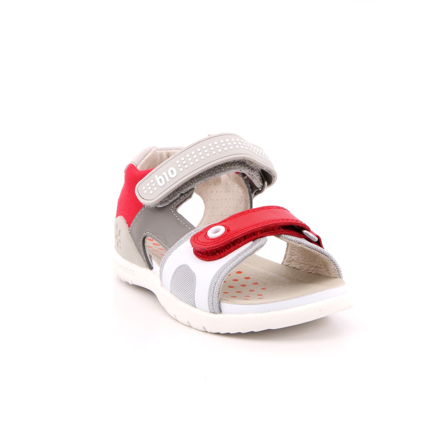 Sandalo Biomecanics Bambino Grigio/rosso Sandalo Biomecanics Bambino Grigio/rosso Scarpe 126 - 212189-B