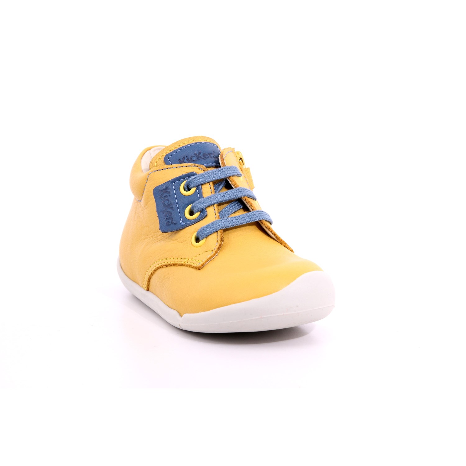 Scarpa Allacciata Kickers Bambino Giallo Scarpa Allacciata Kickers Bambino Giallo Scarpe 21 - 858400
