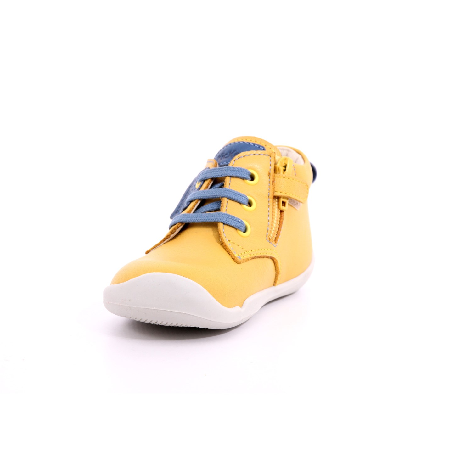 Scarpa Allacciata Kickers Bambino Giallo Scarpa Allacciata Kickers Bambino Giallo Scarpe 21 - 858400