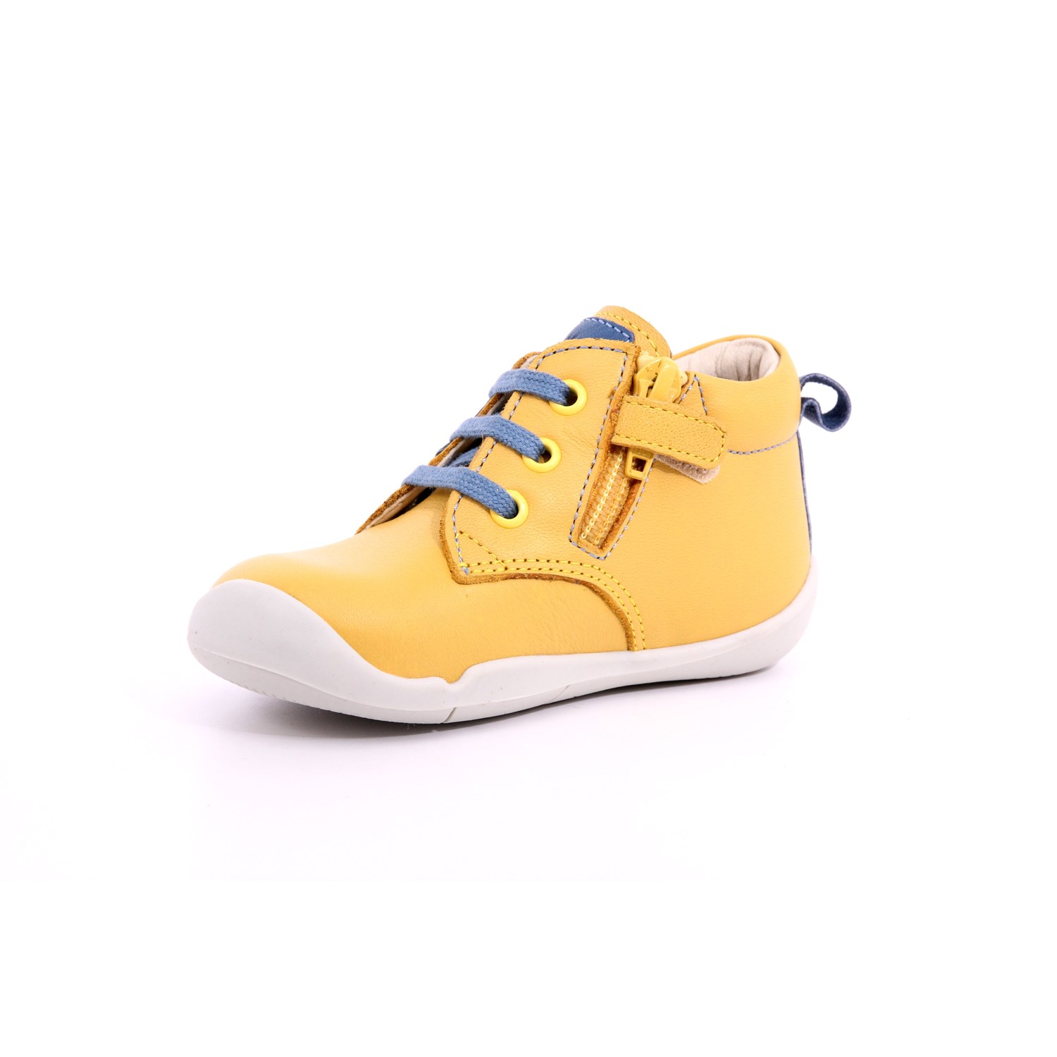Scarpa Allacciata Kickers Bambino Giallo Scarpa Allacciata Kickers Bambino Giallo Scarpe 21 - 858400