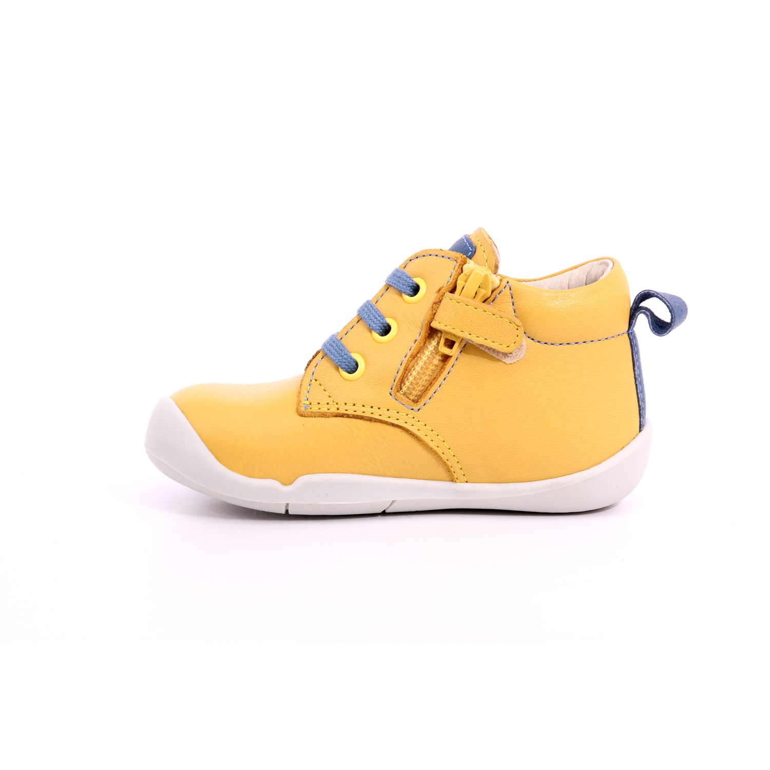 Scarpa Allacciata Kickers Bambino Giallo Scarpa Allacciata Kickers Bambino Giallo Scarpe 21 - 858400