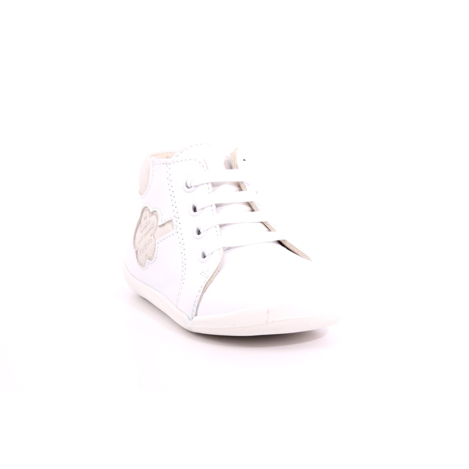 Scarpa Allacciata Kickers Bambino Bianco Scarpa Allacciata Kickers Bambino Bianco Scarpe 25 - 858383