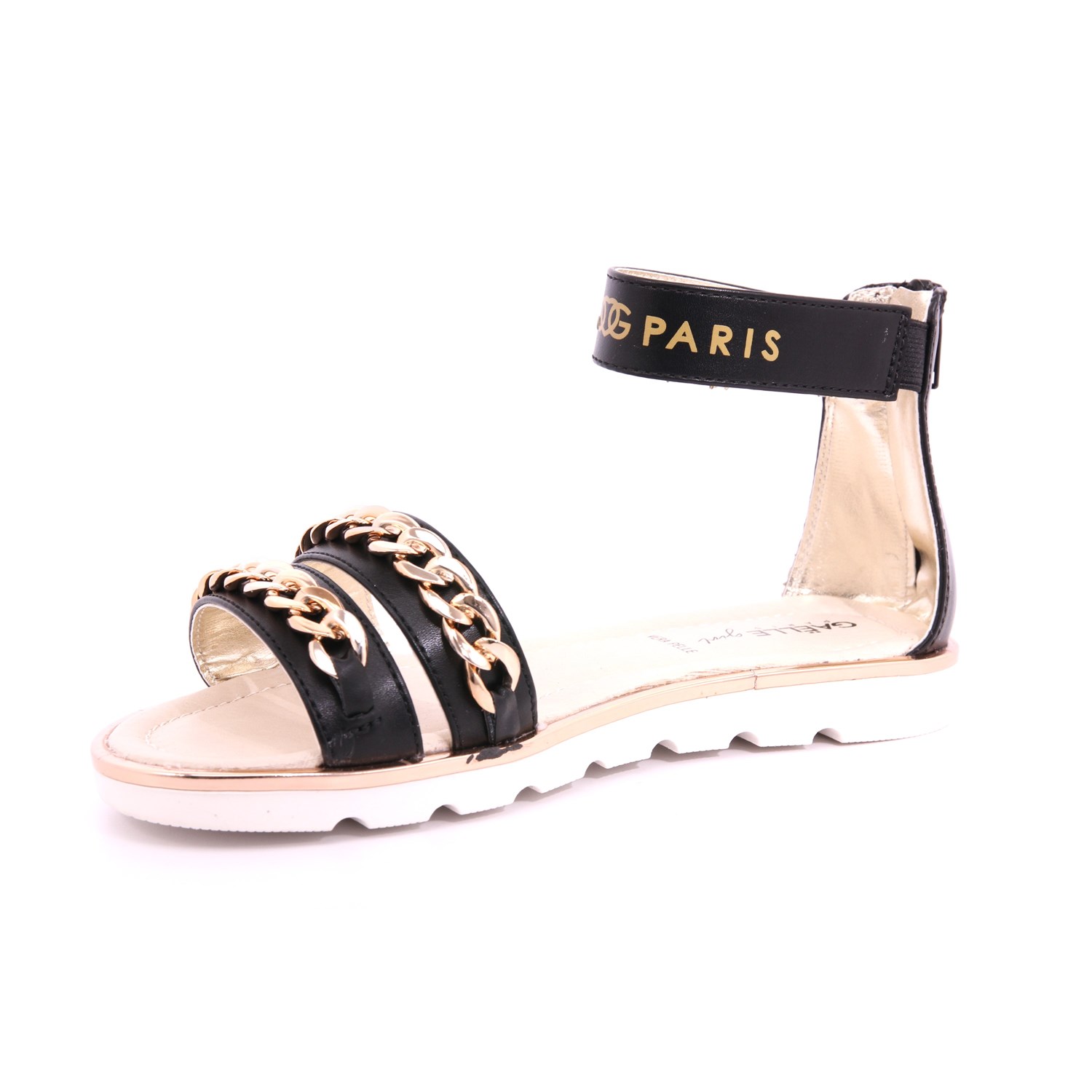 Sandalo Gaelle Bambina Nero Sandalo Gaelle Bambina Nero Scarpe 34 - G-1440B