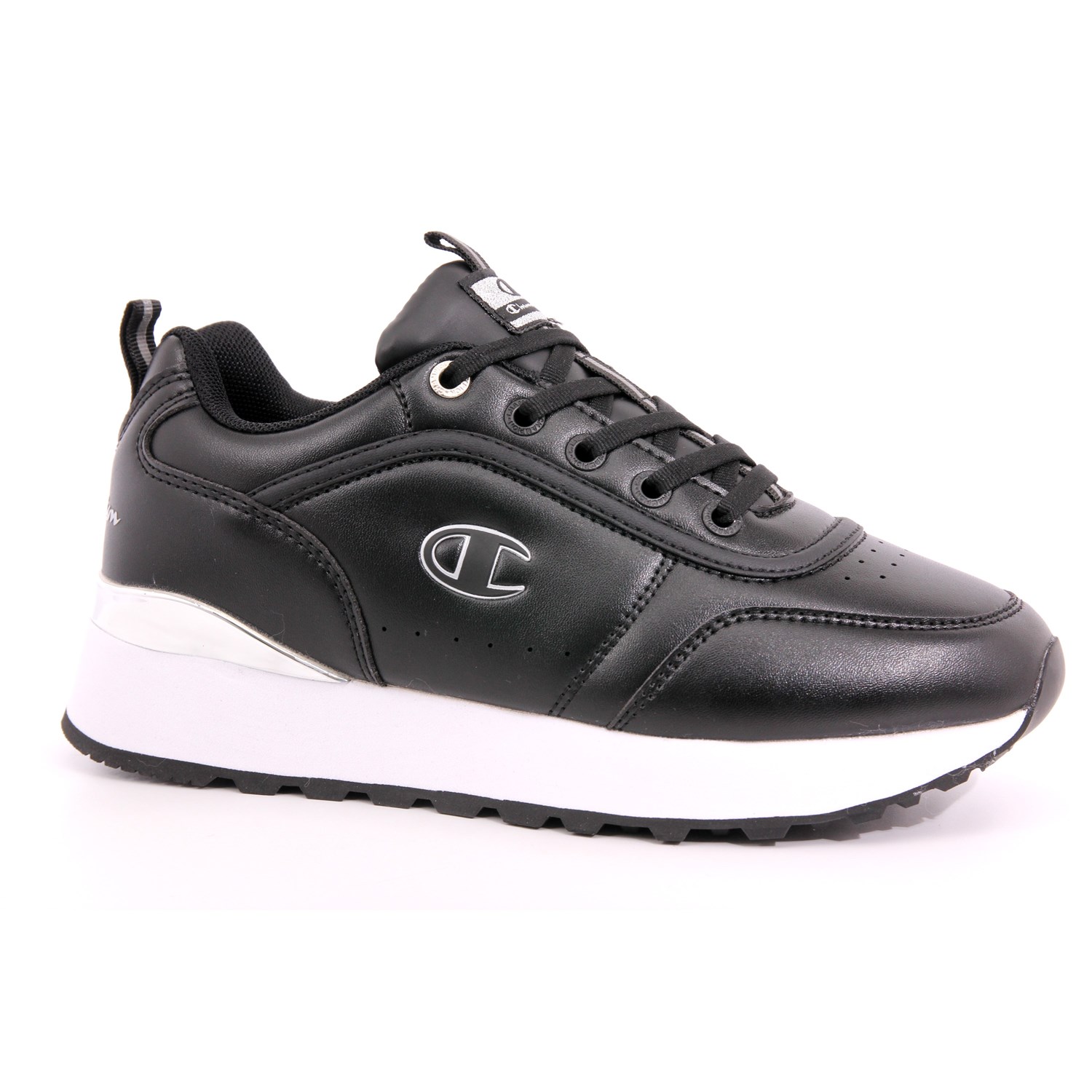 Scarpa Allacciata Champion Donna Nero Scarpa Allacciata Champion Donna Nero Scarpe 850 - S11489