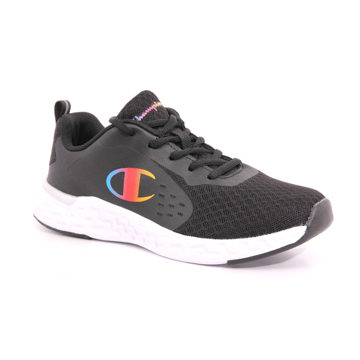 Scarpa Allacciata Champion Bambina Nero Scarpa Allacciata Champion Bambina Nero Scarpe 856 - S32540