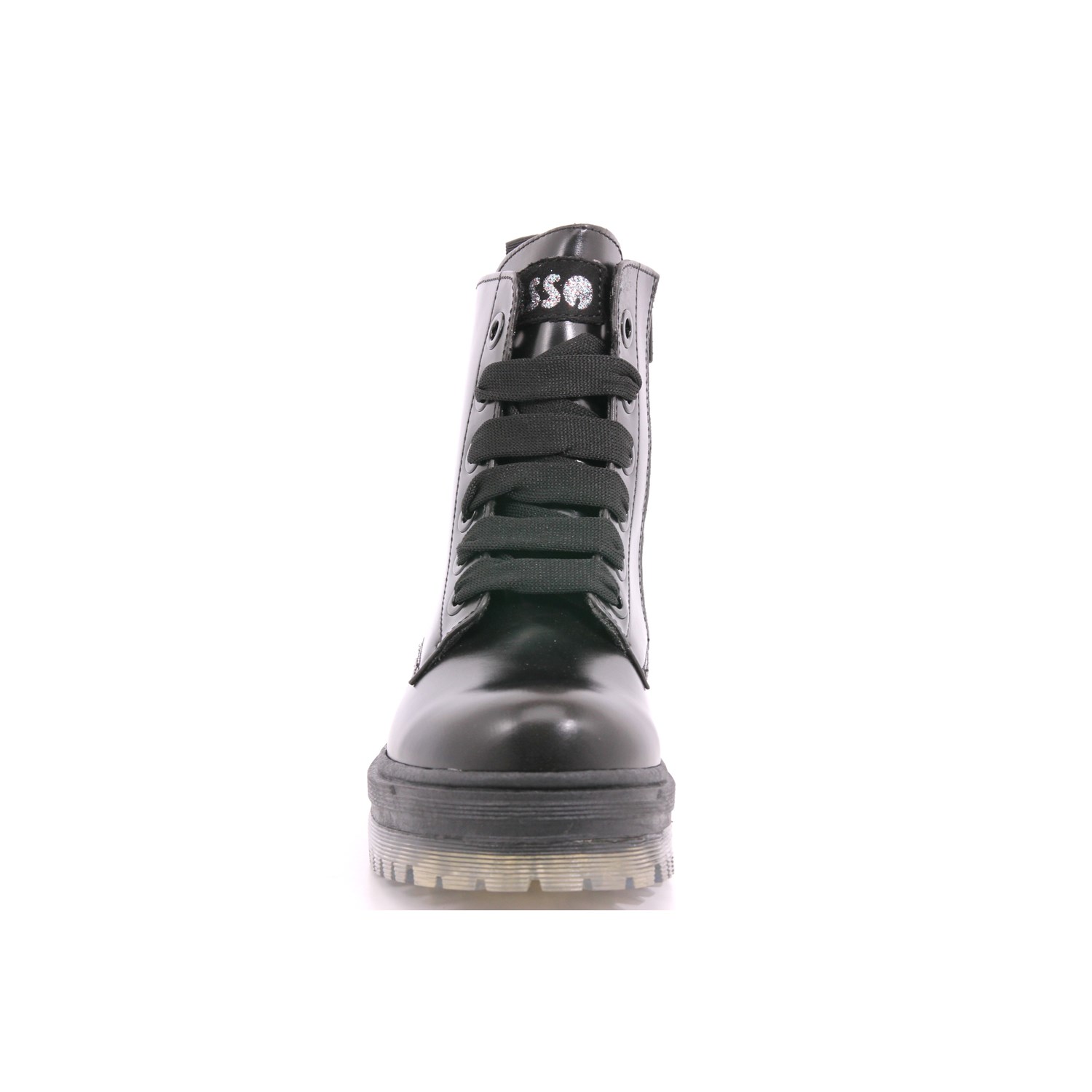 Anfibio Asso Bambina Nero Anfibio Asso Bambina Nero Scarpe 493 - AG13821A