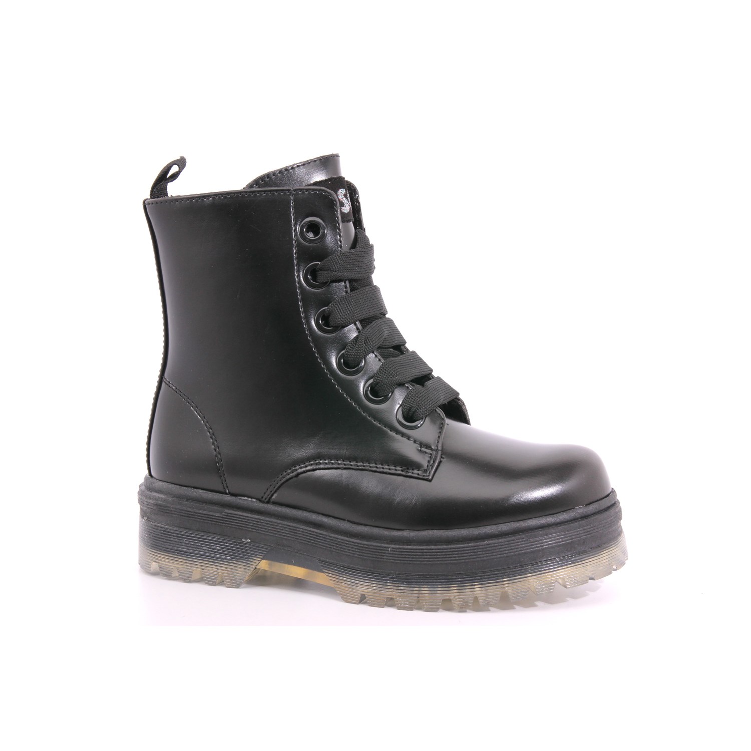 Anfibio Asso Bambina Nero Anfibio Asso Bambina Nero Scarpe 493 - AG13821A