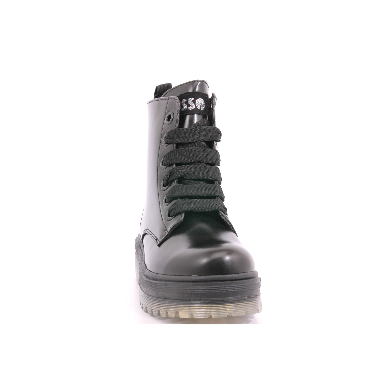 Anfibio Asso Bambina Nero Anfibio Asso Bambina Nero Scarpe 493 - AG13821A