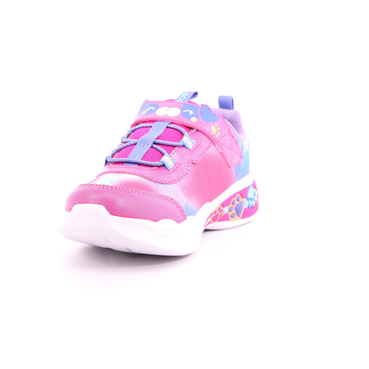 Scarpa Strappi + Elastico Skechers Bambina Fuxia Scarpa Strappi + Elastico Skechers Bambina Fuxia Scarpe 206 - 300100N