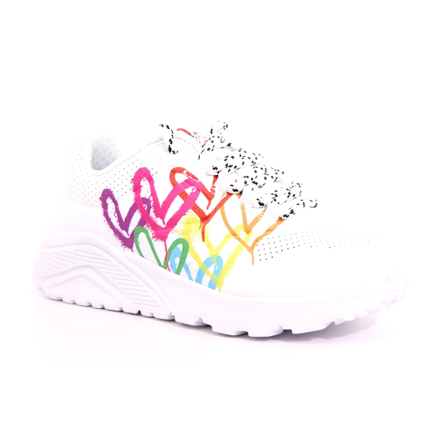 Scarpa Allacciata Skechers Bambina Bianco Scarpa Allacciata Skechers Bambina Bianco Scarpe 207 - 314061L