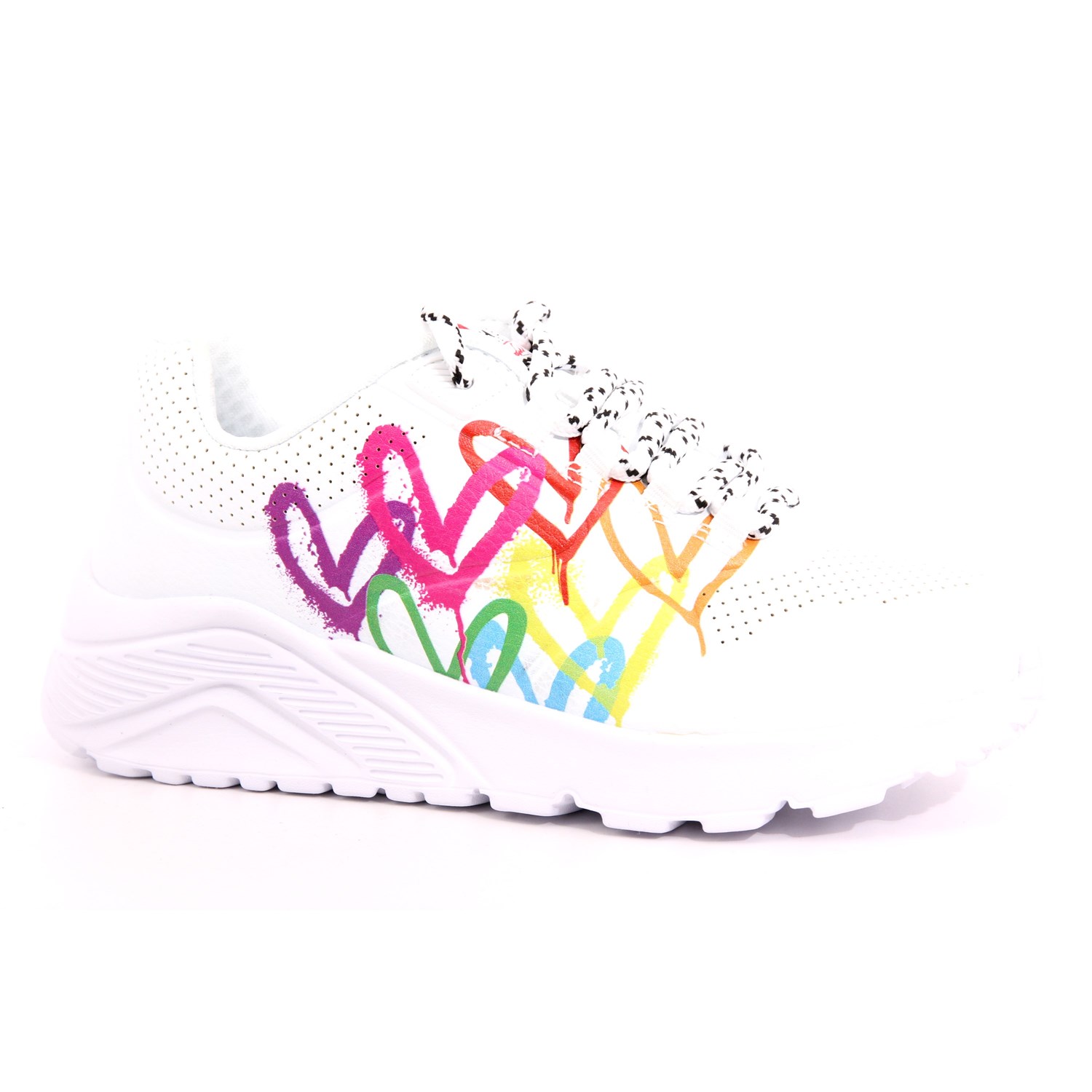 Scarpa Allacciata Skechers Bambina Bianco Scarpa Allacciata Skechers Bambina Bianco Scarpe 207 - 314061L