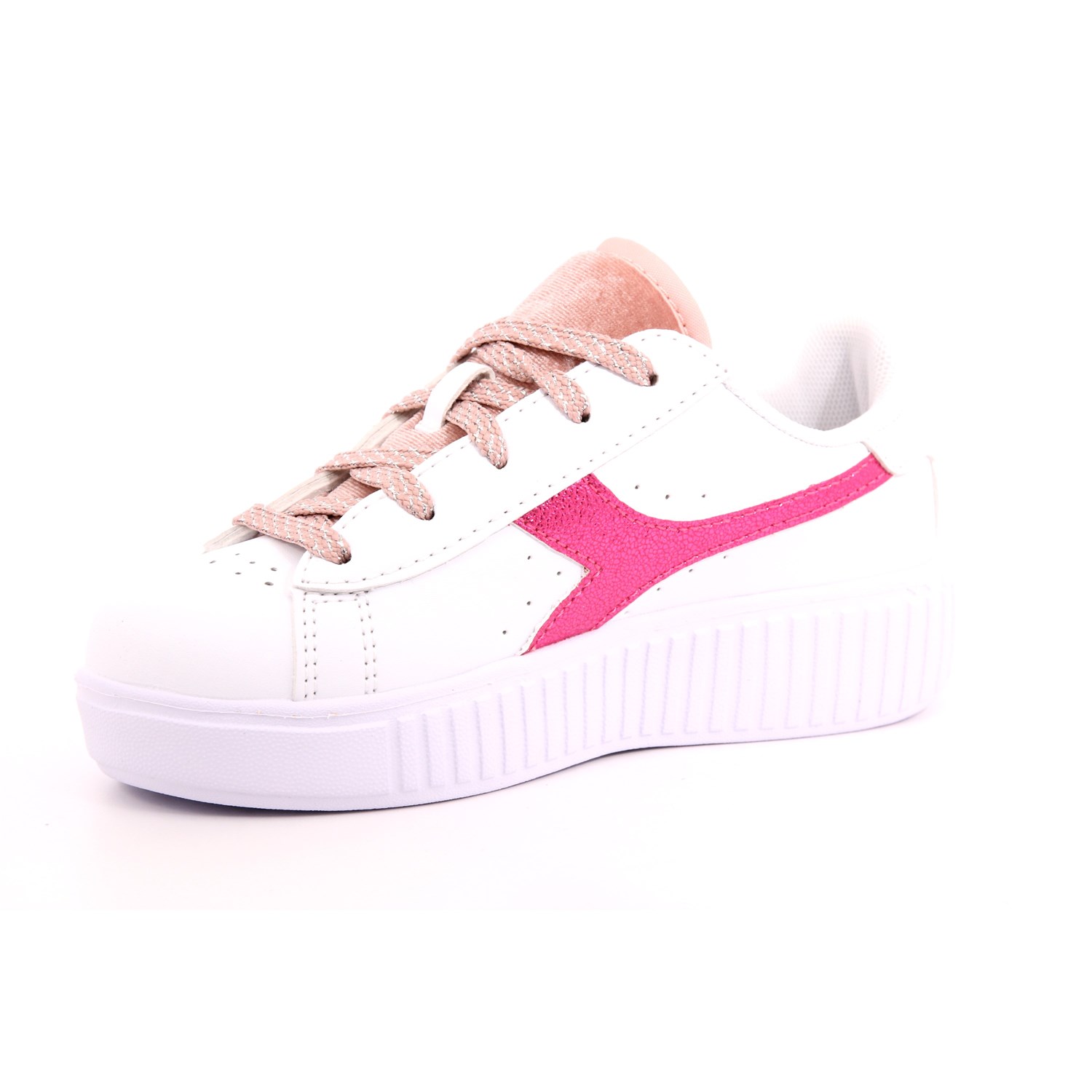 Scarpa Allacciata Diadora Bambina Bianco Scarpa Allacciata Diadora Bambina Bianco Scarpe 381 - 101.178648