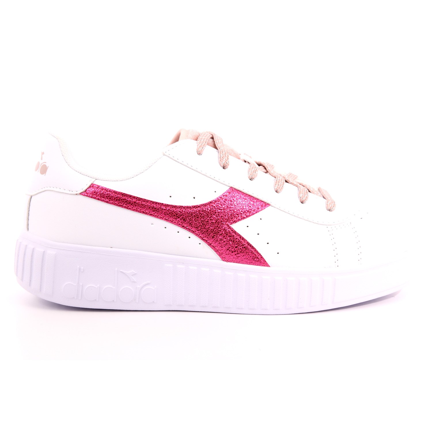 Scarpa Allacciata Diadora Bambina Bianco Scarpa Allacciata Diadora Bambina Bianco Scarpe 382 - 101.178647