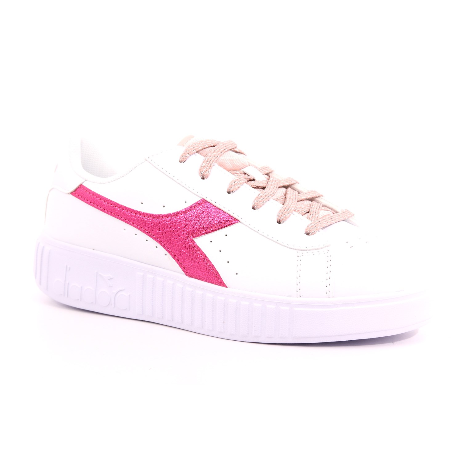 Scarpa Allacciata Diadora Bambina Bianco Scarpa Allacciata Diadora Bambina Bianco Scarpe 382 - 101.178647