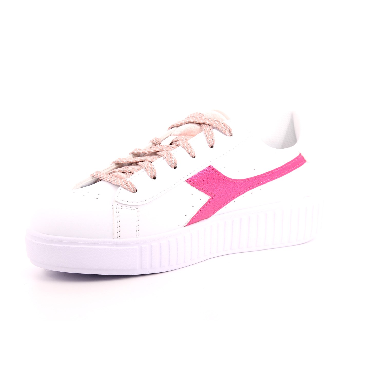 Scarpa Allacciata Diadora Bambina Bianco Scarpa Allacciata Diadora Bambina Bianco Scarpe 382 - 101.178647