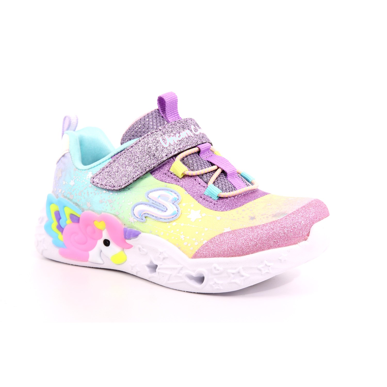 Scarpa Strappi + Elastico Skechers Bambina Multicolor Scarpa Strappi + Elastico Skechers Bambina Multicolor Scarpe 208 - 302681N