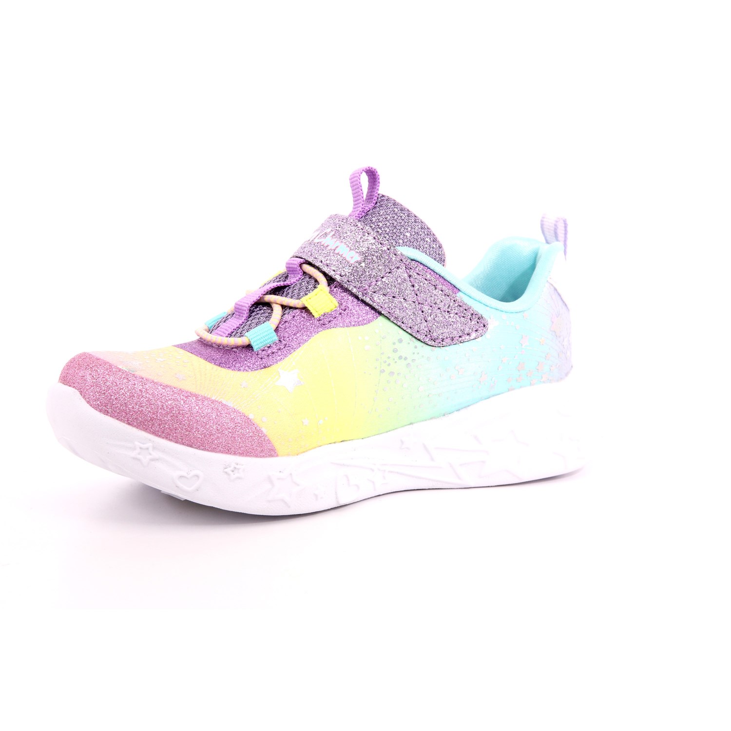 Scarpa Strappi + Elastico Skechers Bambina Multicolor Scarpa Strappi + Elastico Skechers Bambina Multicolor Scarpe 208 - 302681N