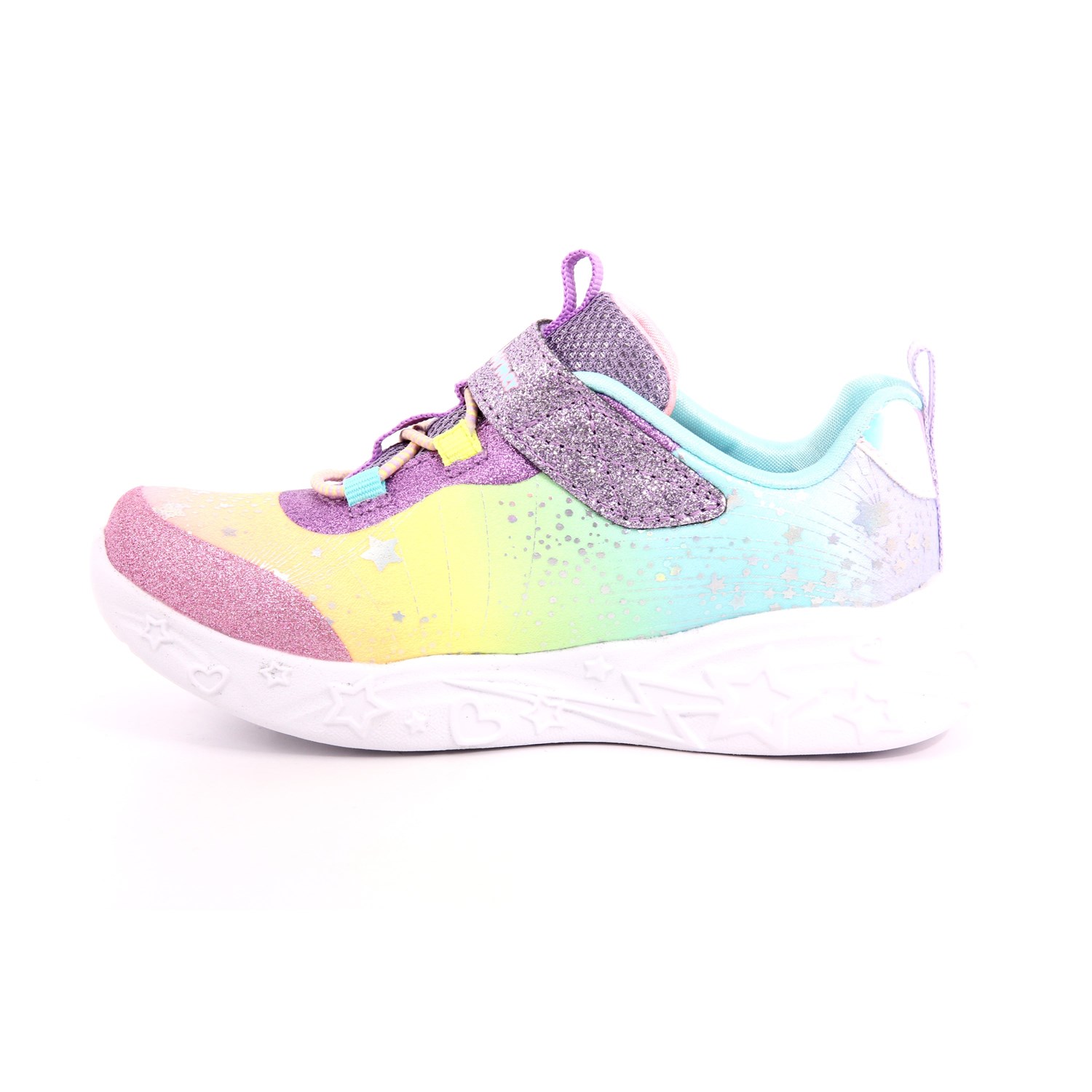 Scarpa Strappi + Elastico Skechers Bambina Multicolor Scarpa Strappi + Elastico Skechers Bambina Multicolor Scarpe 208 - 302681N