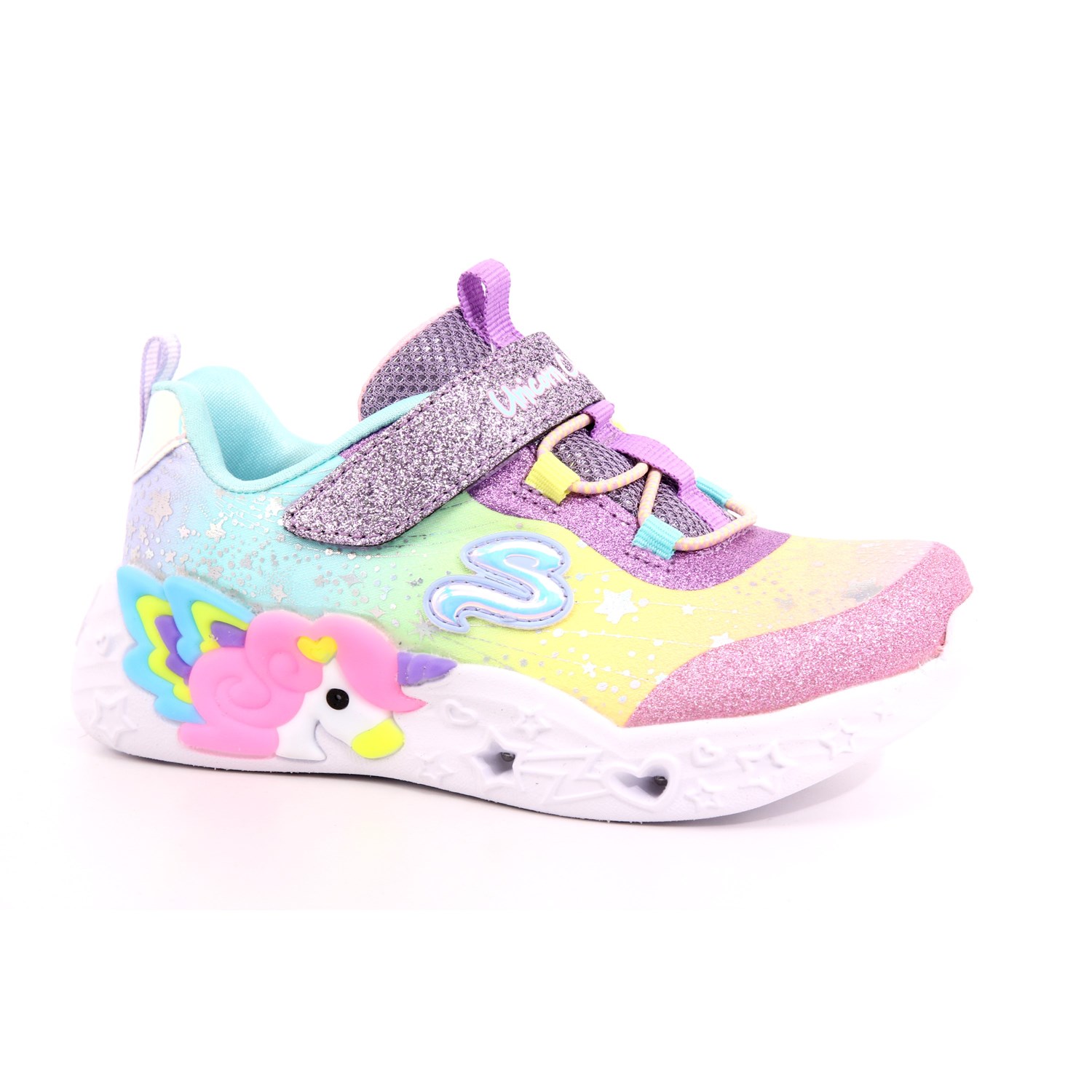 Scarpa Strappi + Elastico Skechers Bambina Multicolor Scarpa Strappi + Elastico Skechers Bambina Multicolor Scarpe 208 - 302681N