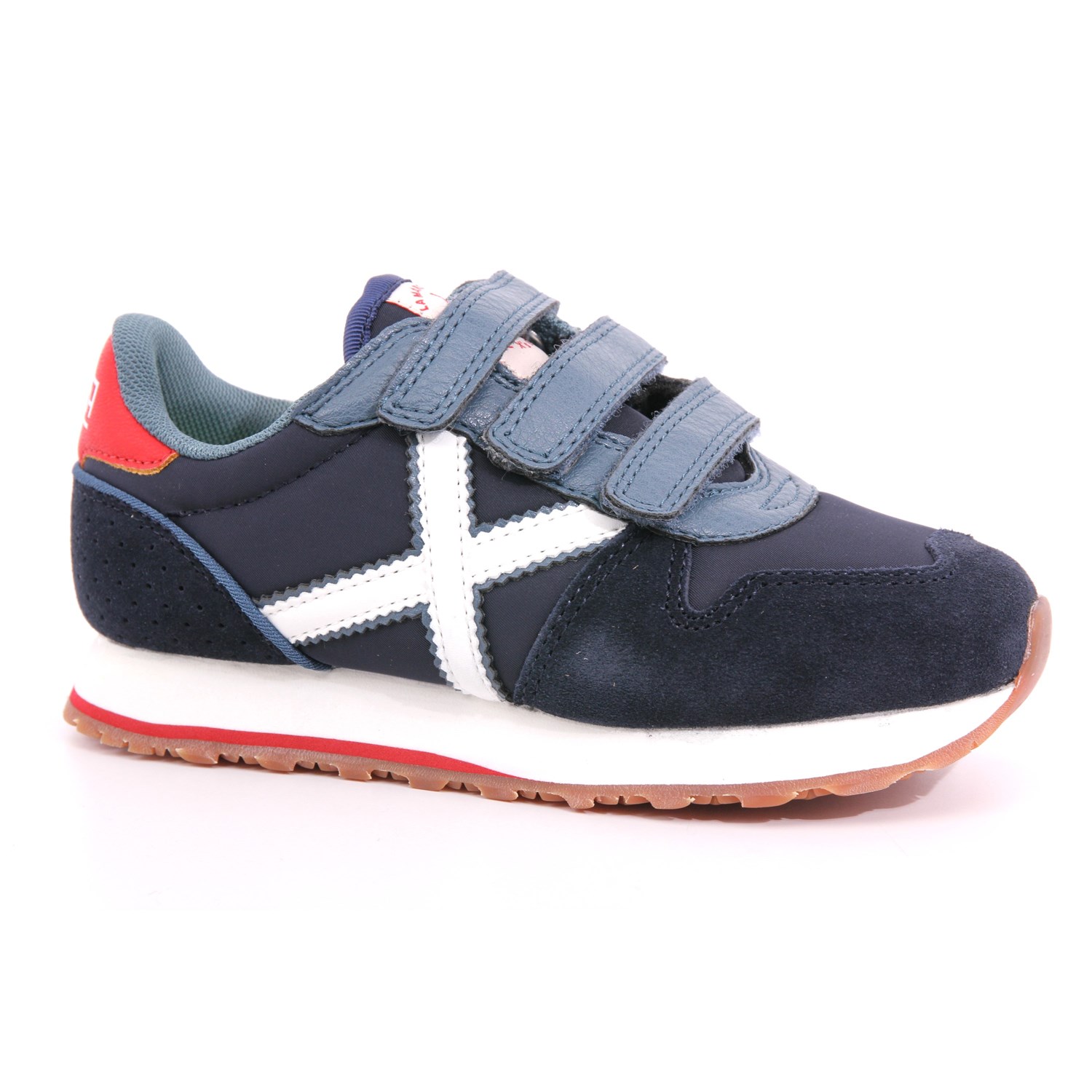 Scarpa Strappi Munich Bambino Blu Scarpa Strappi Munich Bambino Blu Scarpe 140 - 8207490