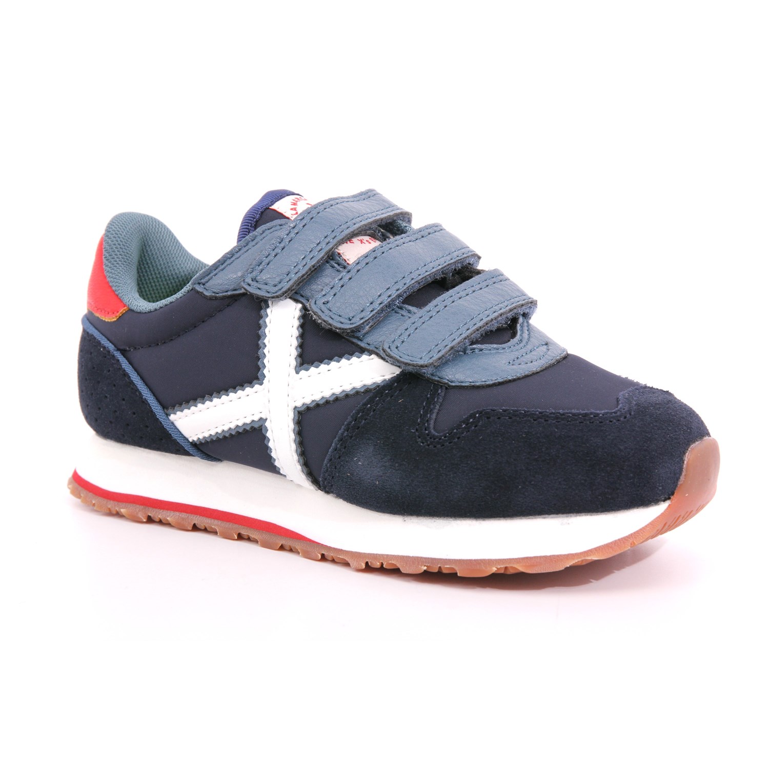 Scarpa Strappi Munich Bambino Blu Scarpa Strappi Munich Bambino Blu Scarpe 140 - 8207490