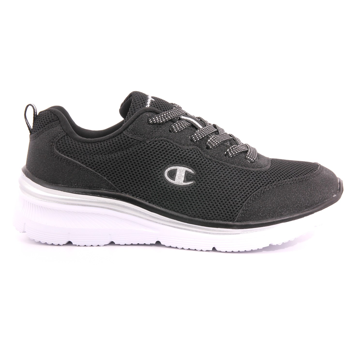 Scarpa Allacciata Champion Donna Nero Scarpa Allacciata Champion Donna Nero Scarpe 857 - S11490