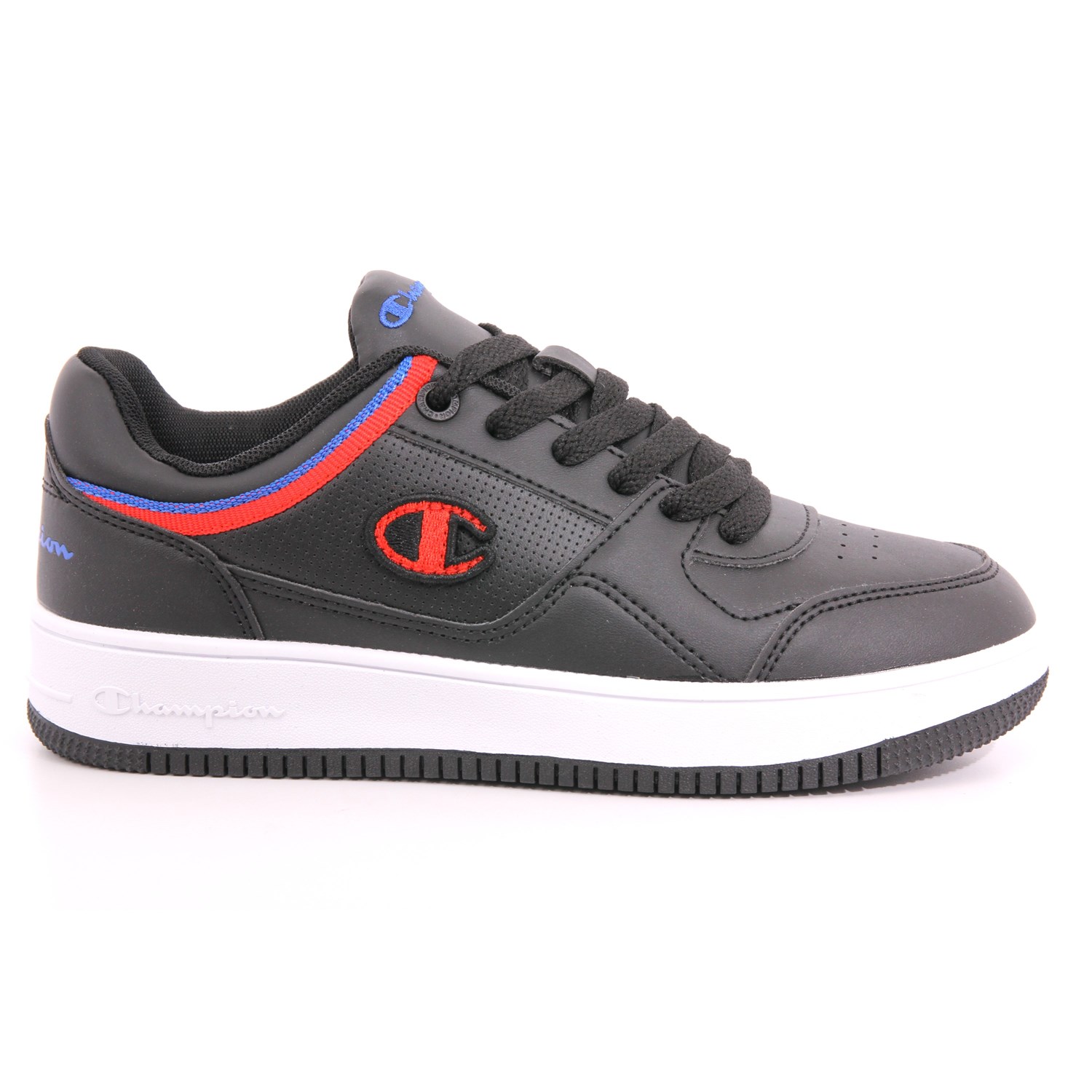 Scarpa Allacciata Champion Bambino Nero Scarpa Allacciata Champion Bambino Nero Scarpe 862 - S32407