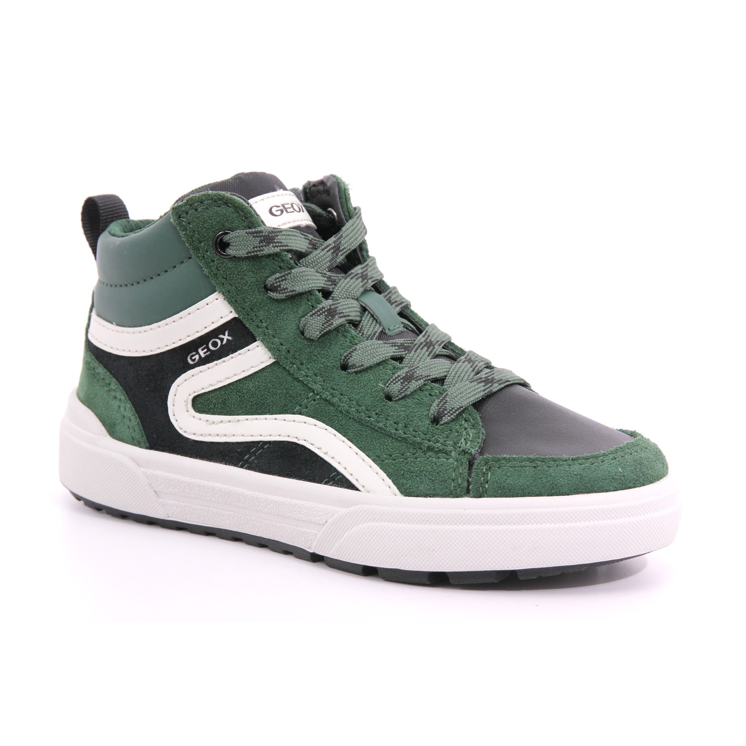 Scarpa Allacciata Geox Bambino Verde Scarpa Allacciata Geox Bambino Verde Scarpe 445 - J26HAB