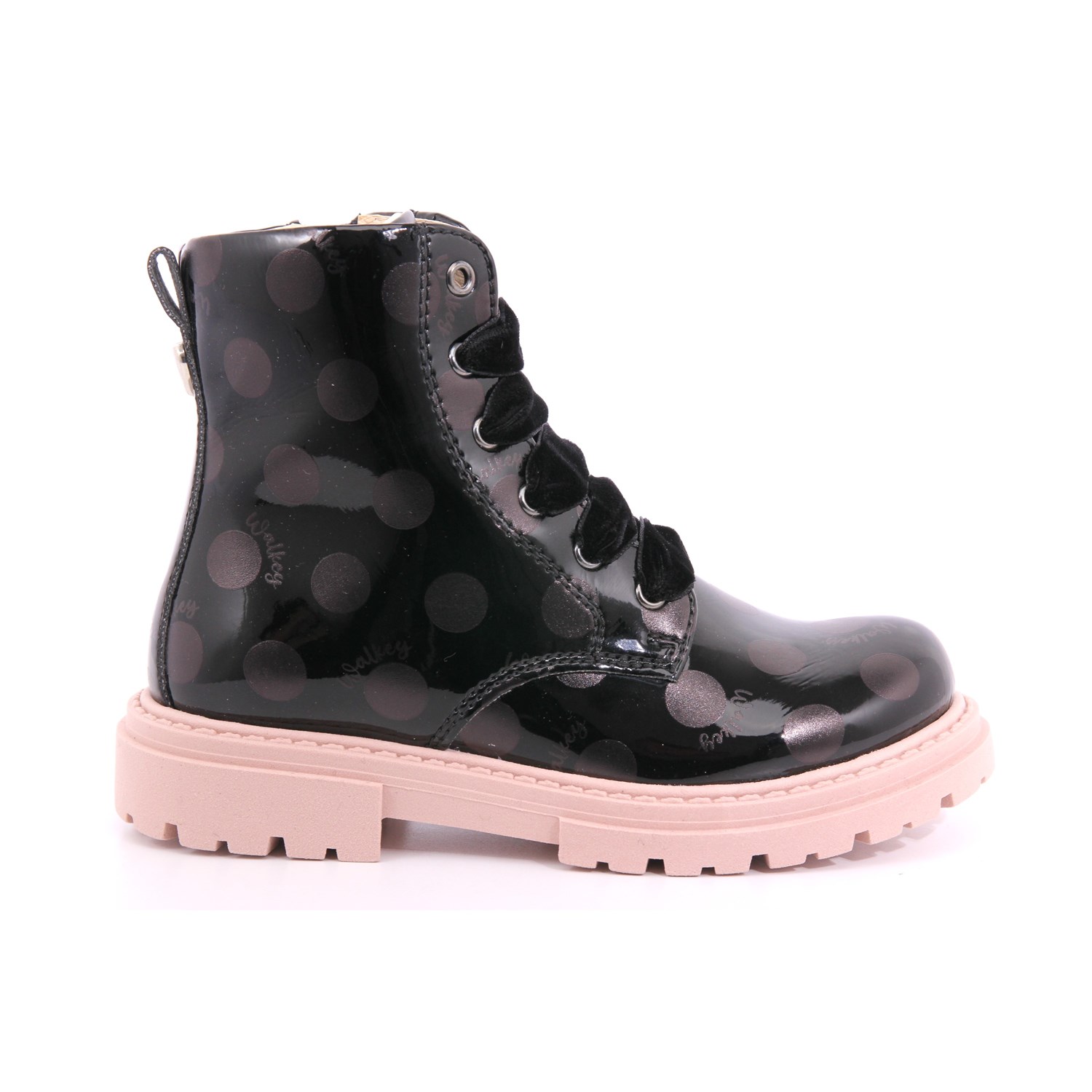 Anfibio Walkey Bambina Nero Anfibio Walkey Bambina Nero Scarpe 46 - 42077