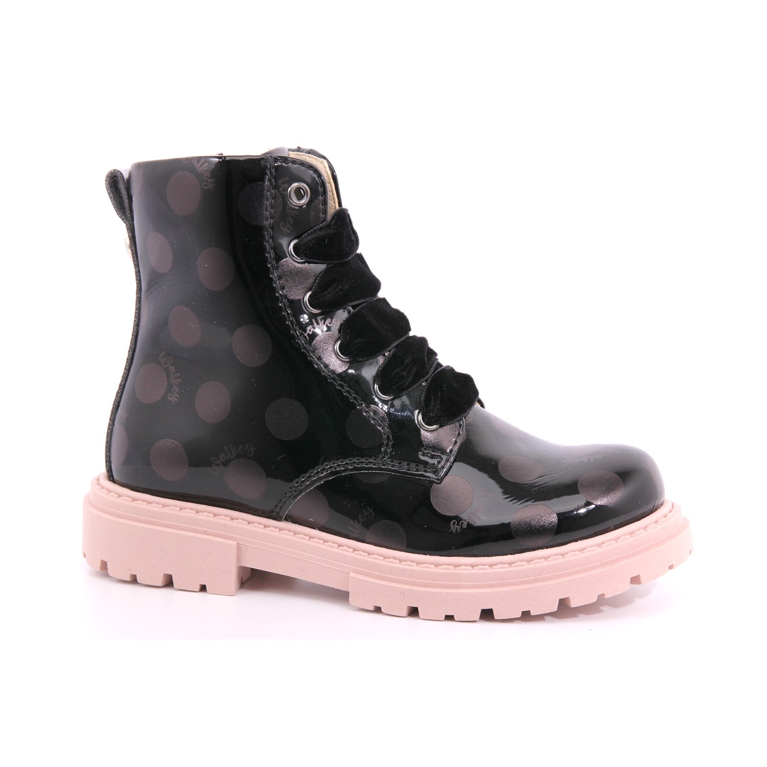 Anfibio Walkey Bambina Nero Anfibio Walkey Bambina Nero Scarpe 46 - 42077