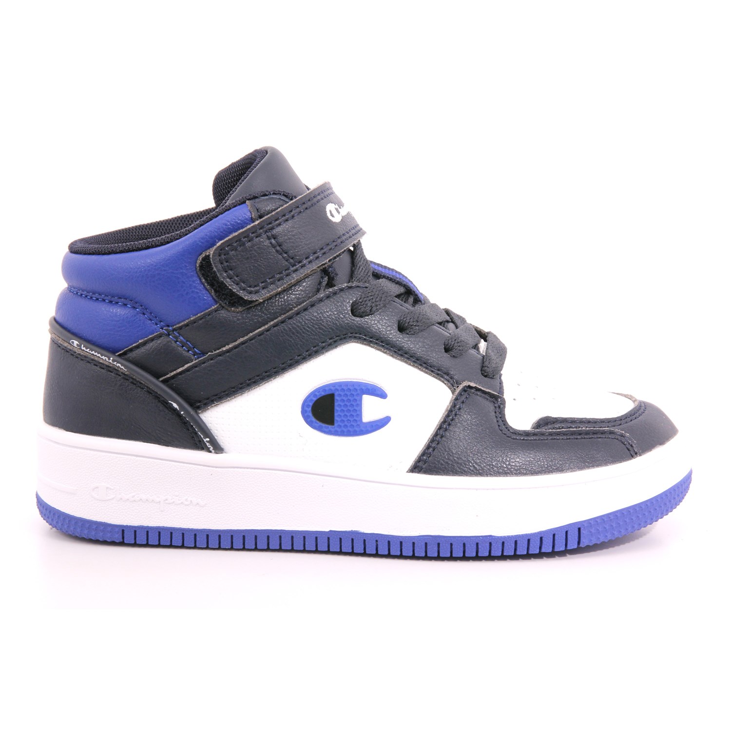 Scarpa Allacciata Champion Bambino Bianco / Blu Scarpa Allacciata Champion Bambino Bianco / Blu Scarpe 876 - S32412