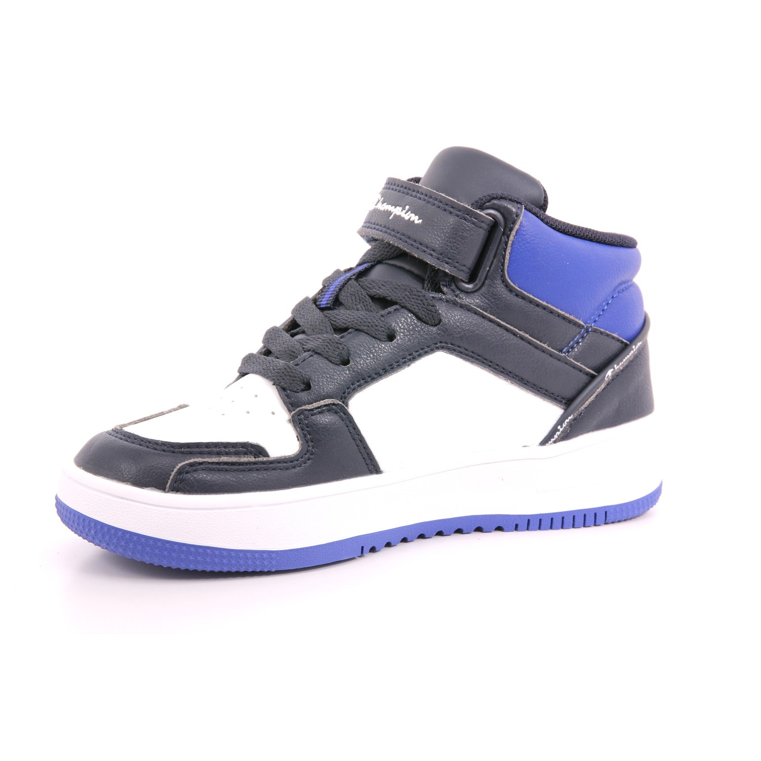 Scarpa Allacciata Champion Bambino Bianco / Blu Scarpa Allacciata Champion Bambino Bianco / Blu Scarpe 876 - S32412