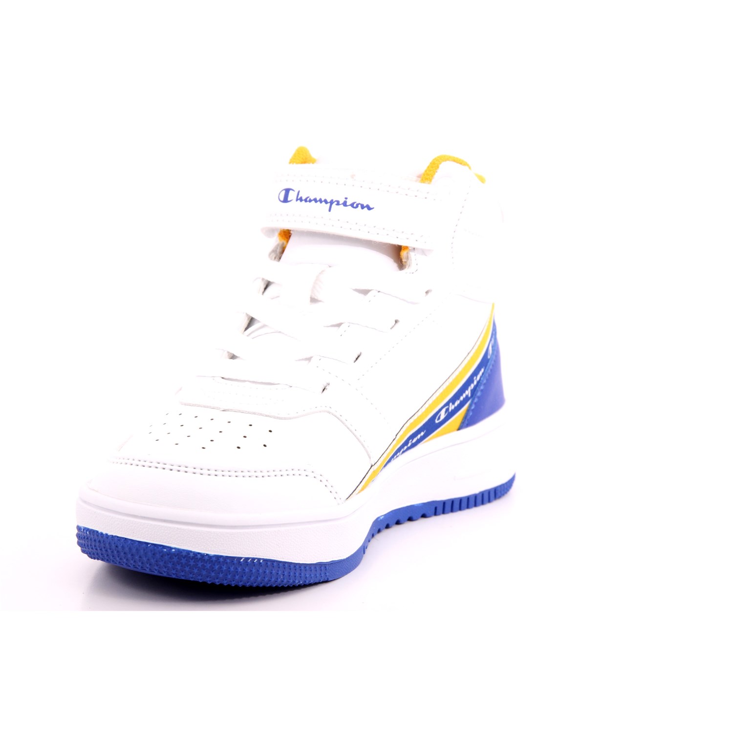 Scarpa Allacciata Champion Bambino Bianco Scarpa Allacciata Champion Bambino Bianco Scarpe 878 - S32430