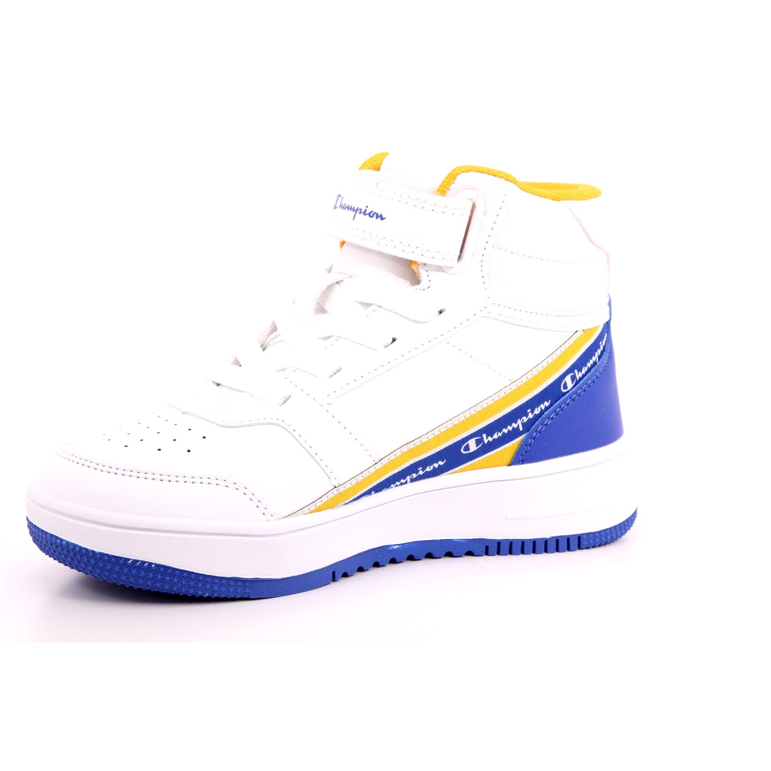 Scarpa Allacciata Champion Bambino Bianco Scarpa Allacciata Champion Bambino Bianco Scarpe 878 - S32430