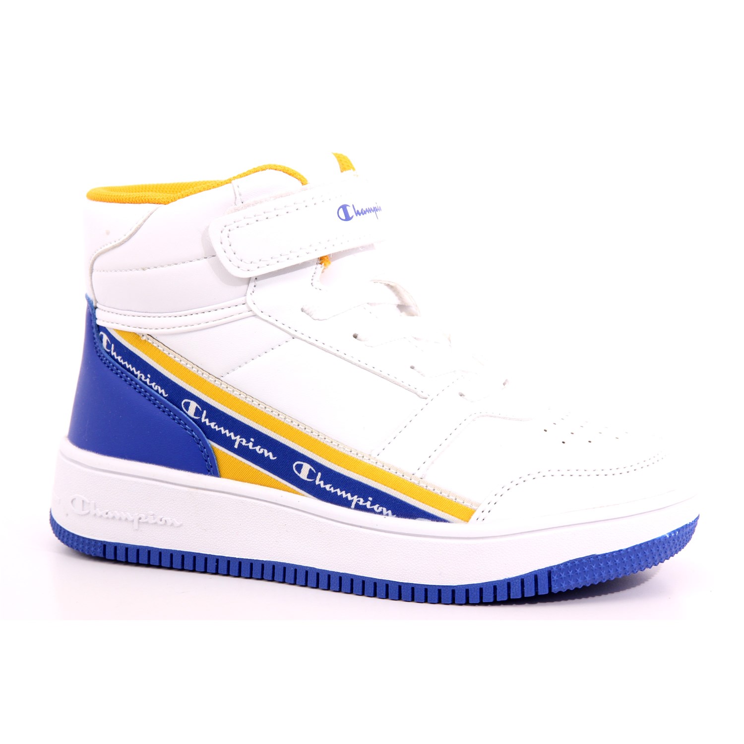 Scarpa Allacciata Champion Bambino Bianco Scarpa Allacciata Champion Bambino Bianco Scarpe 878 - S32430