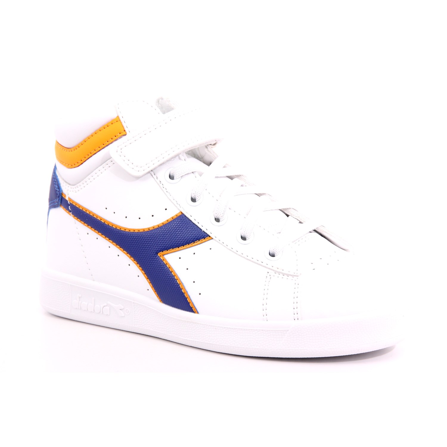 Scarpa Strappi + Elastico Diadora Bambino Bianco Scarpa Strappi + Elastico Diadora Bambino Bianco Scarpe 390 - 101.173763