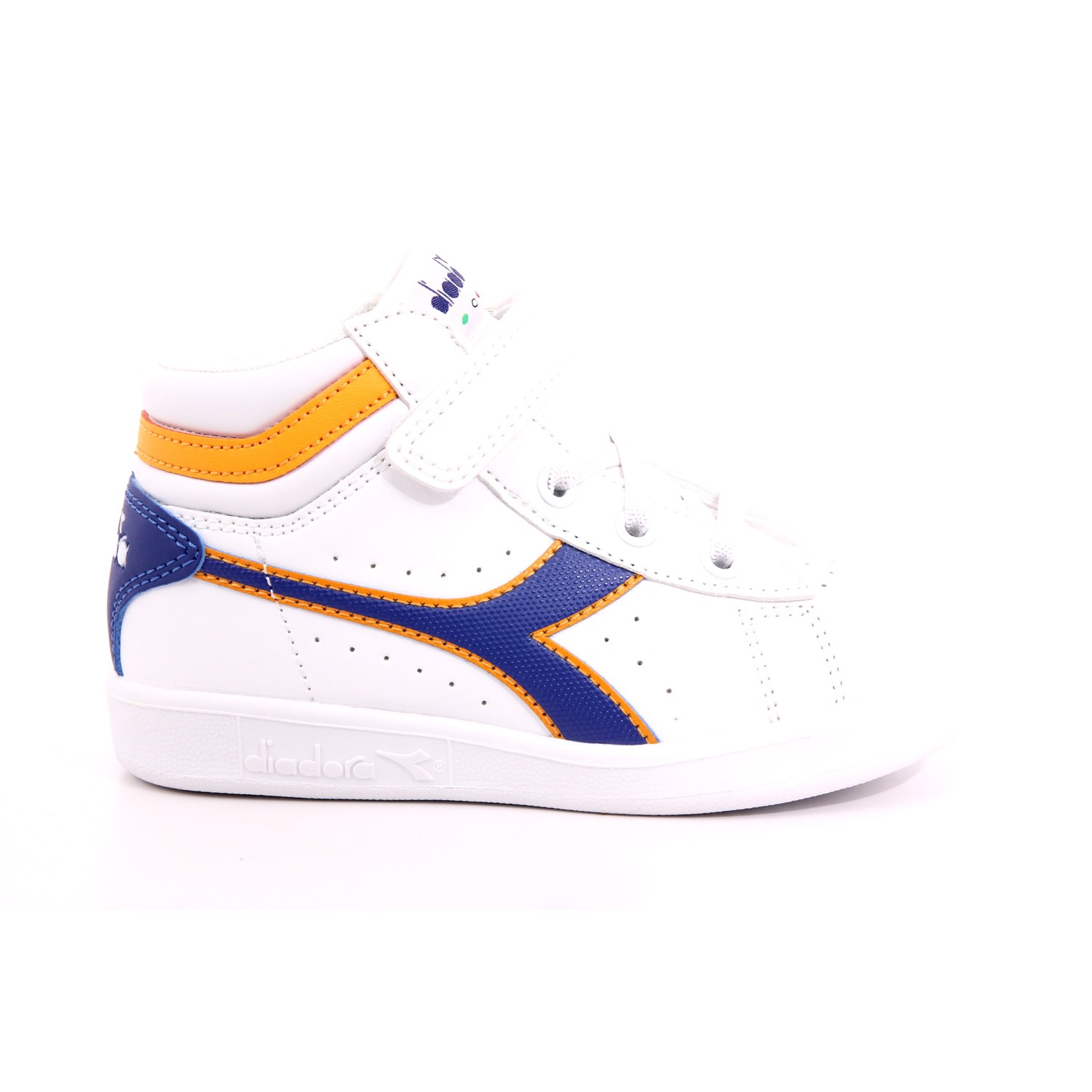 Scarpa Strappi + Elastico Diadora Bambino Bianco Scarpa Strappi + Elastico Diadora Bambino Bianco Scarpe 391 - 101.173764