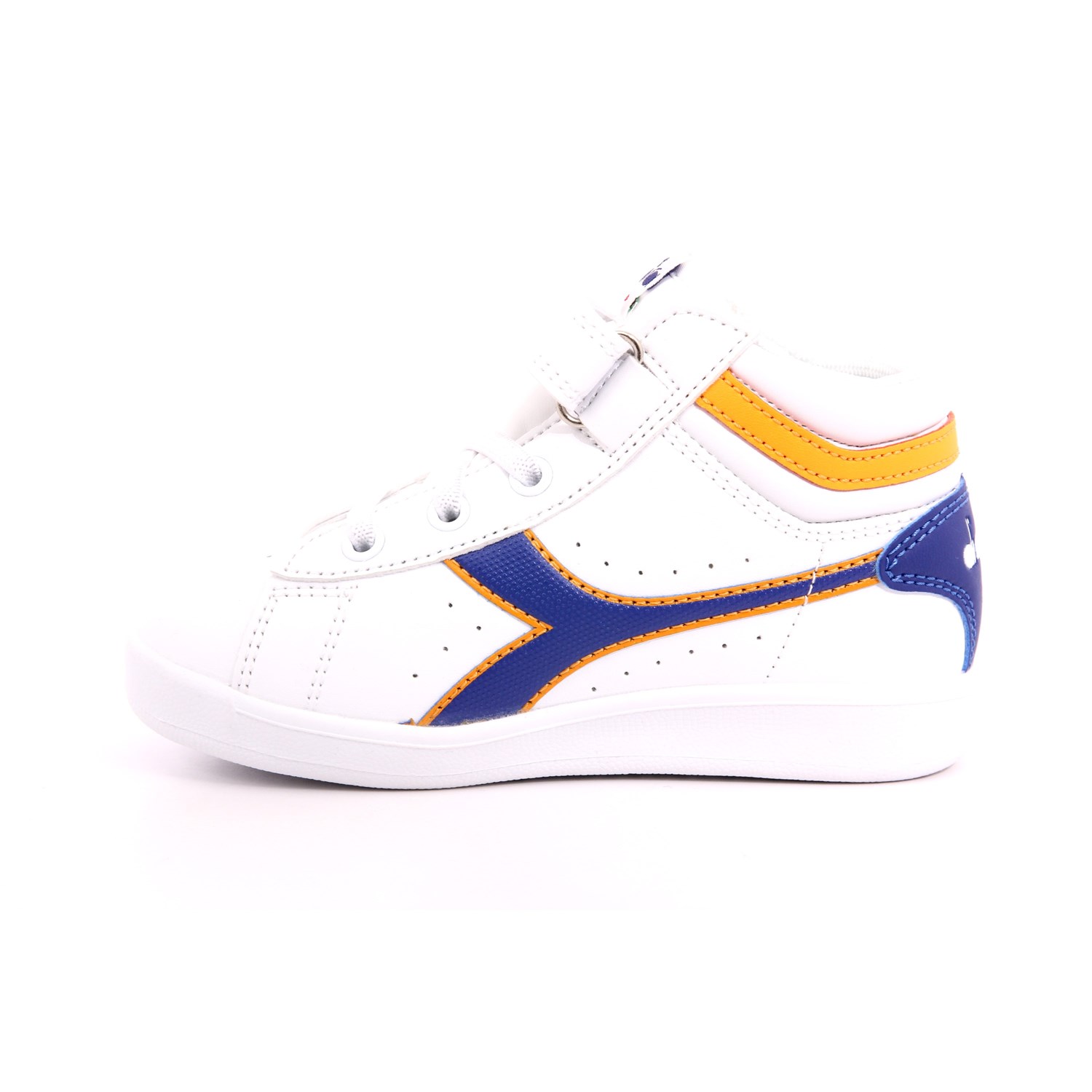 Scarpa Strappi + Elastico Diadora Bambino Bianco Scarpa Strappi + Elastico Diadora Bambino Bianco Scarpe 391 - 101.173764