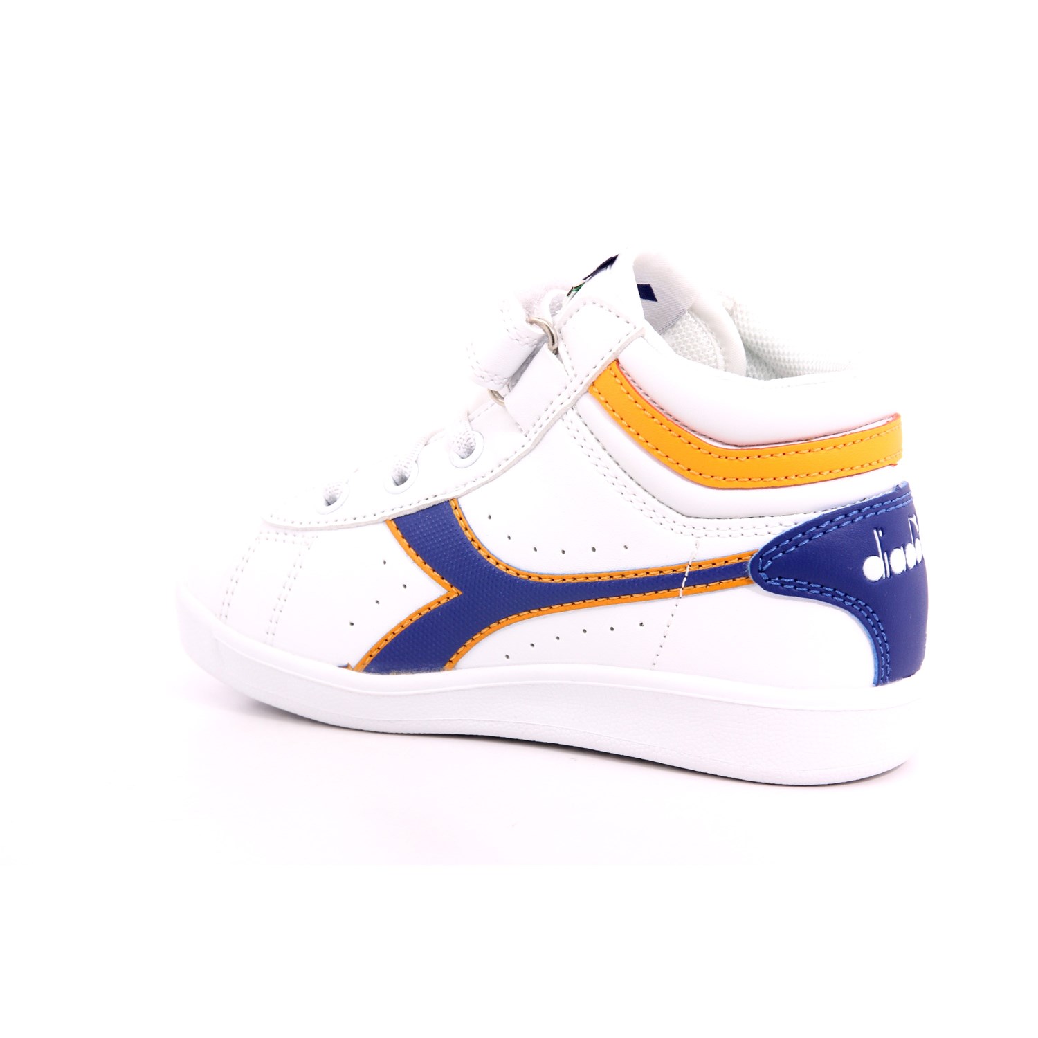 Scarpa Strappi + Elastico Diadora Bambino Bianco Scarpa Strappi + Elastico Diadora Bambino Bianco Scarpe 391 - 101.173764