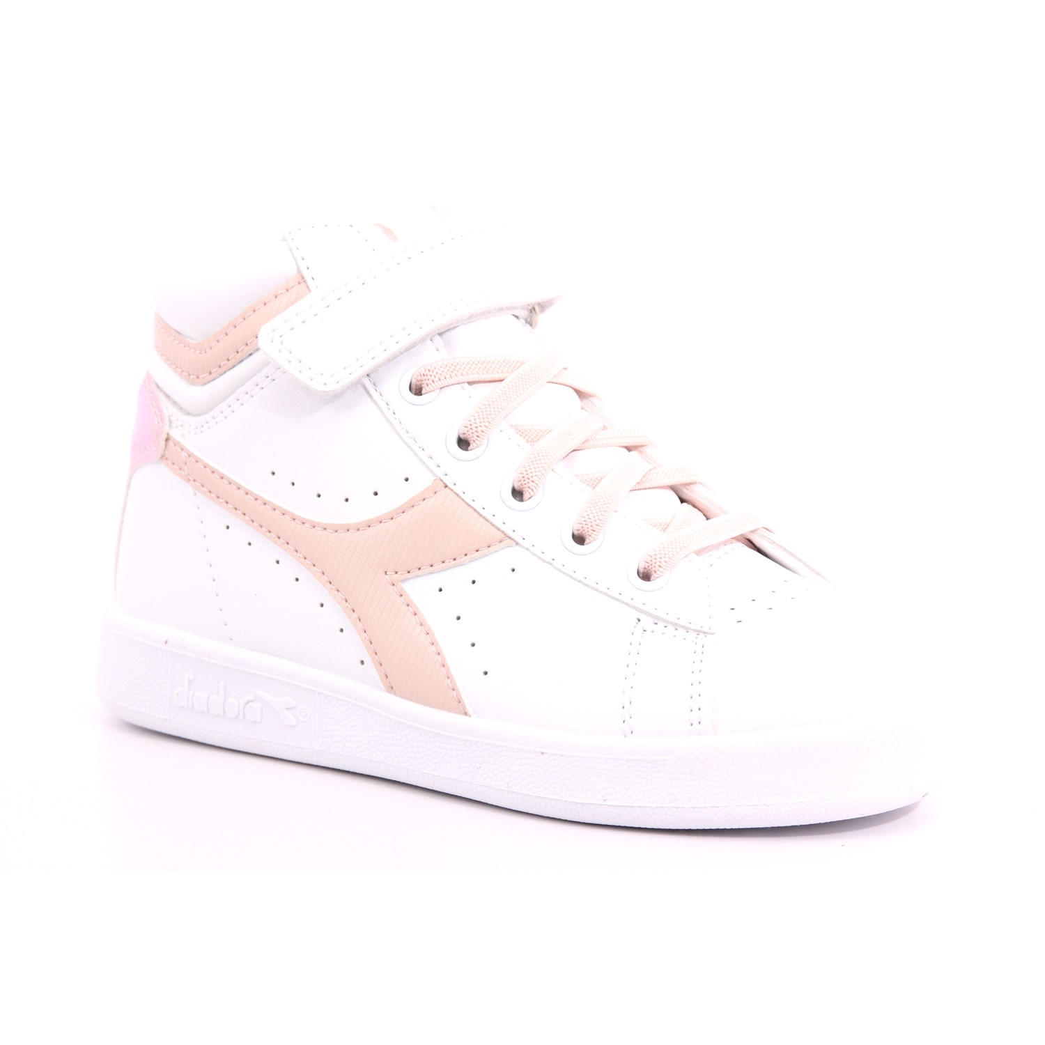 Scarpa Strappi + Elastico Diadora Bambina Bianco Scarpa Strappi + Elastico Diadora Bambina Bianco Scarpe 394 - 101.176726