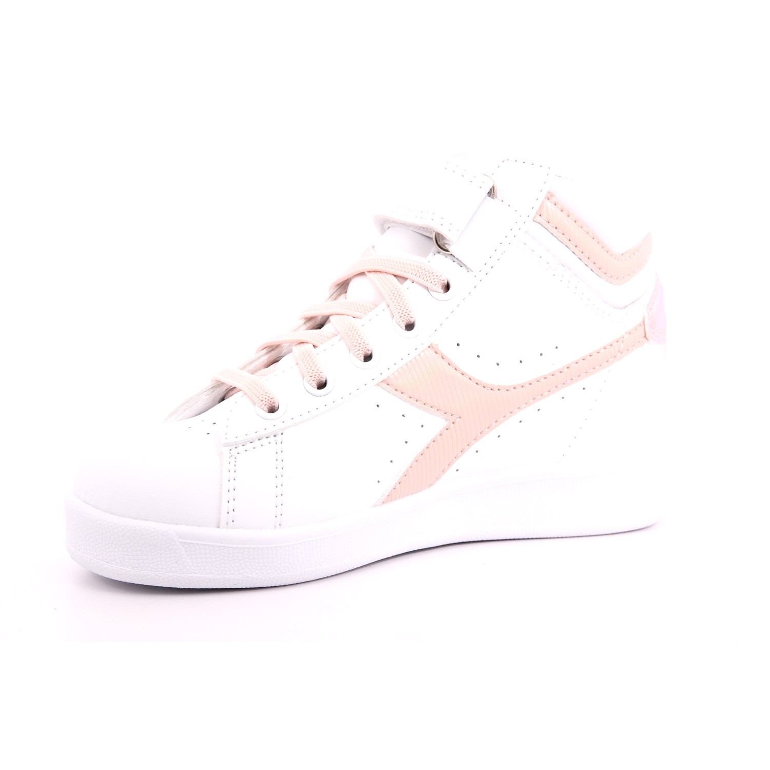 Scarpa Strappi + Elastico Diadora Bambina Bianco Scarpa Strappi + Elastico Diadora Bambina Bianco Scarpe 394 - 101.176726