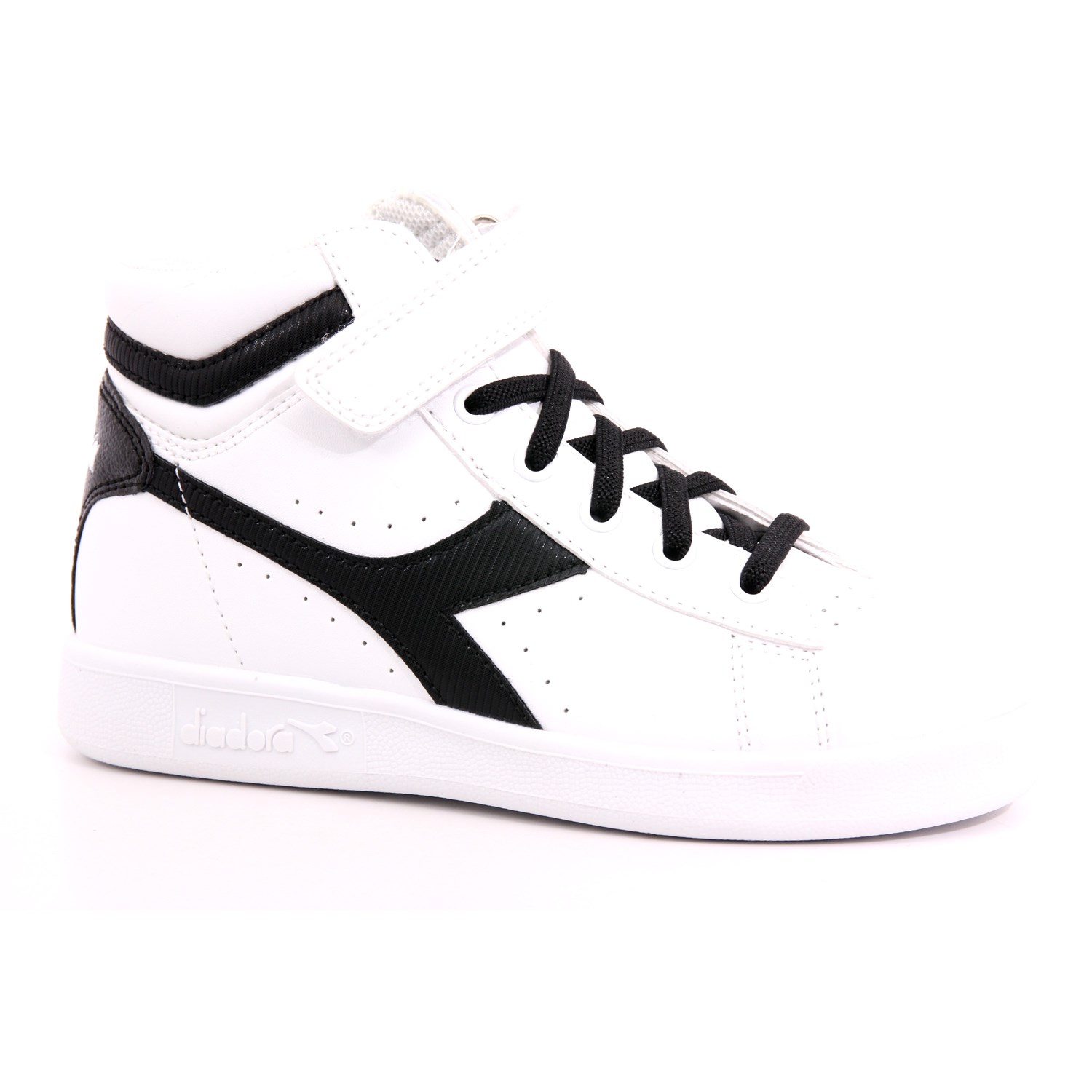 Scarpa Strappi + Elastico Diadora Bambina Bianco Scarpa Strappi + Elastico Diadora Bambina Bianco Scarpe 395 - 101.176726