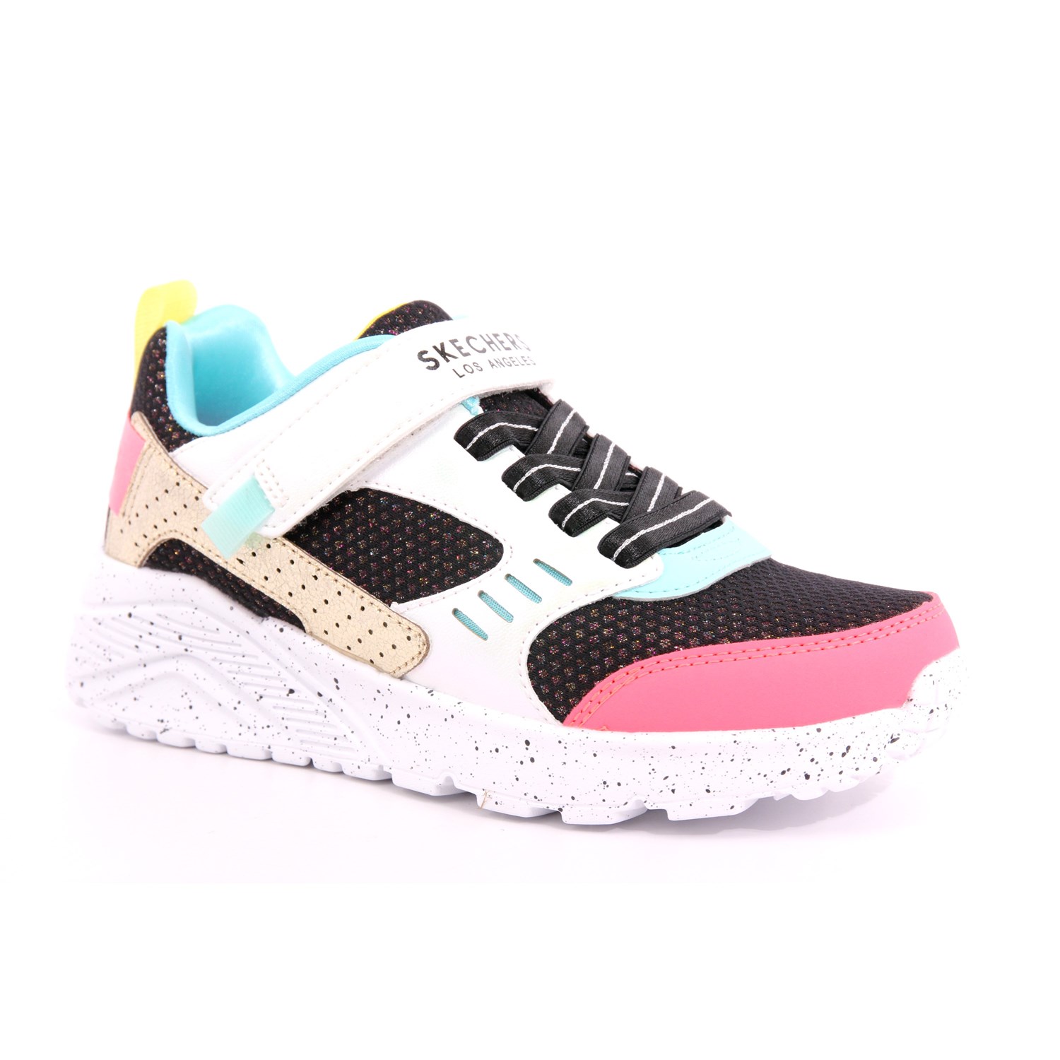 Scarpa Strappi + Elastico Skechers Bambina Nero Scarpa Strappi + Elastico Skechers Bambina Nero Scarpe 209 - 310464L