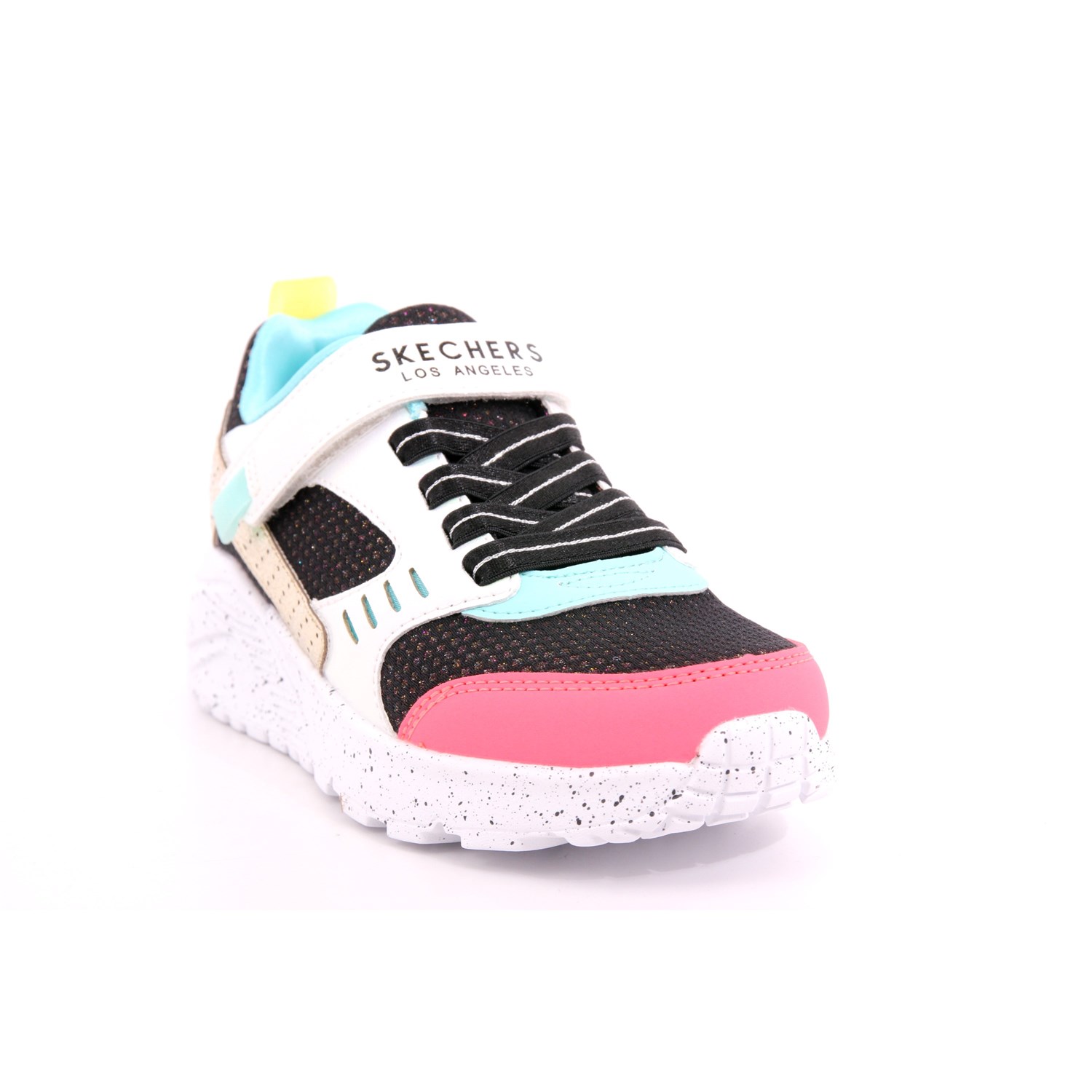 Scarpa Strappi + Elastico Skechers Bambina Nero Scarpa Strappi + Elastico Skechers Bambina Nero Scarpe 209 - 310464L